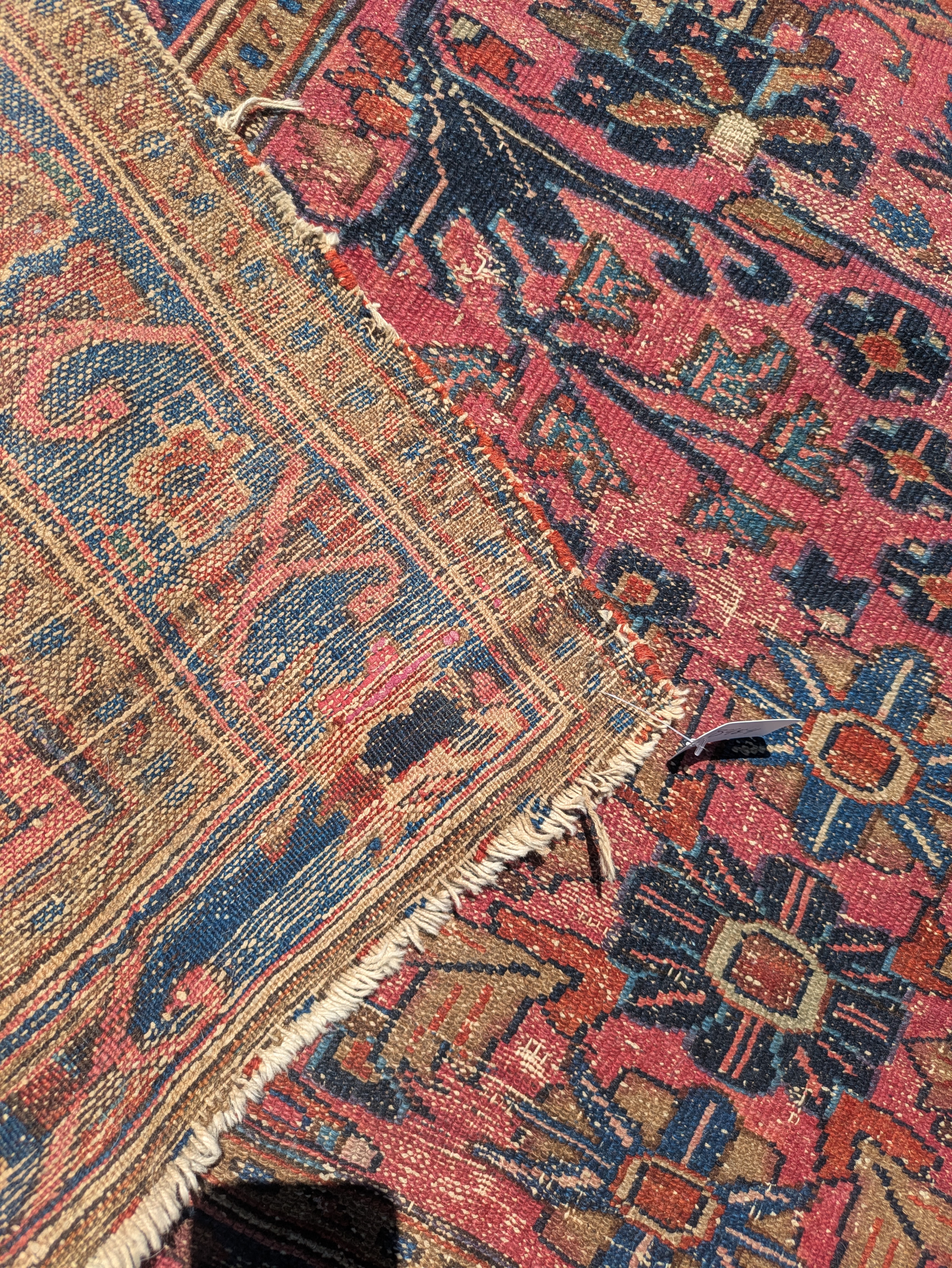 ANTIQUE ORIENTAL CARPET.