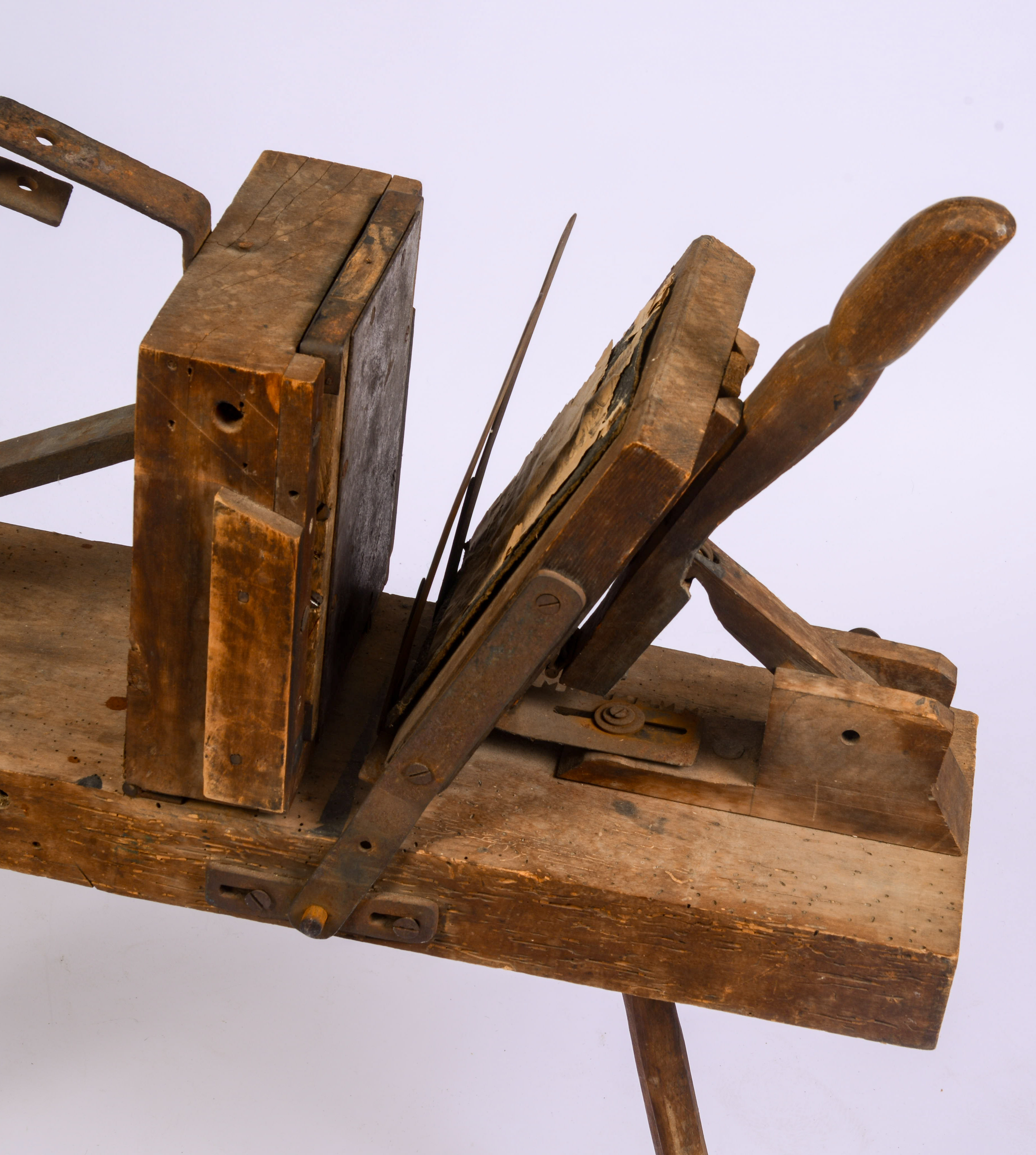 RARE EARLY NEW ENGLAND HAND BOOK PRESS