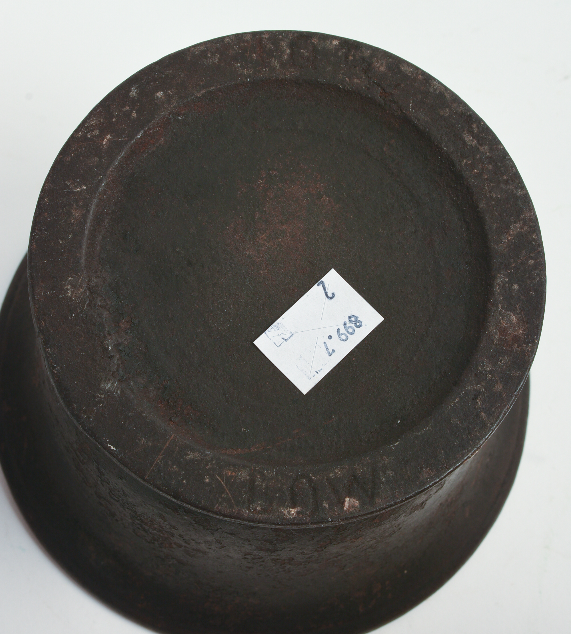 TWO MORTAR & PESTLES.