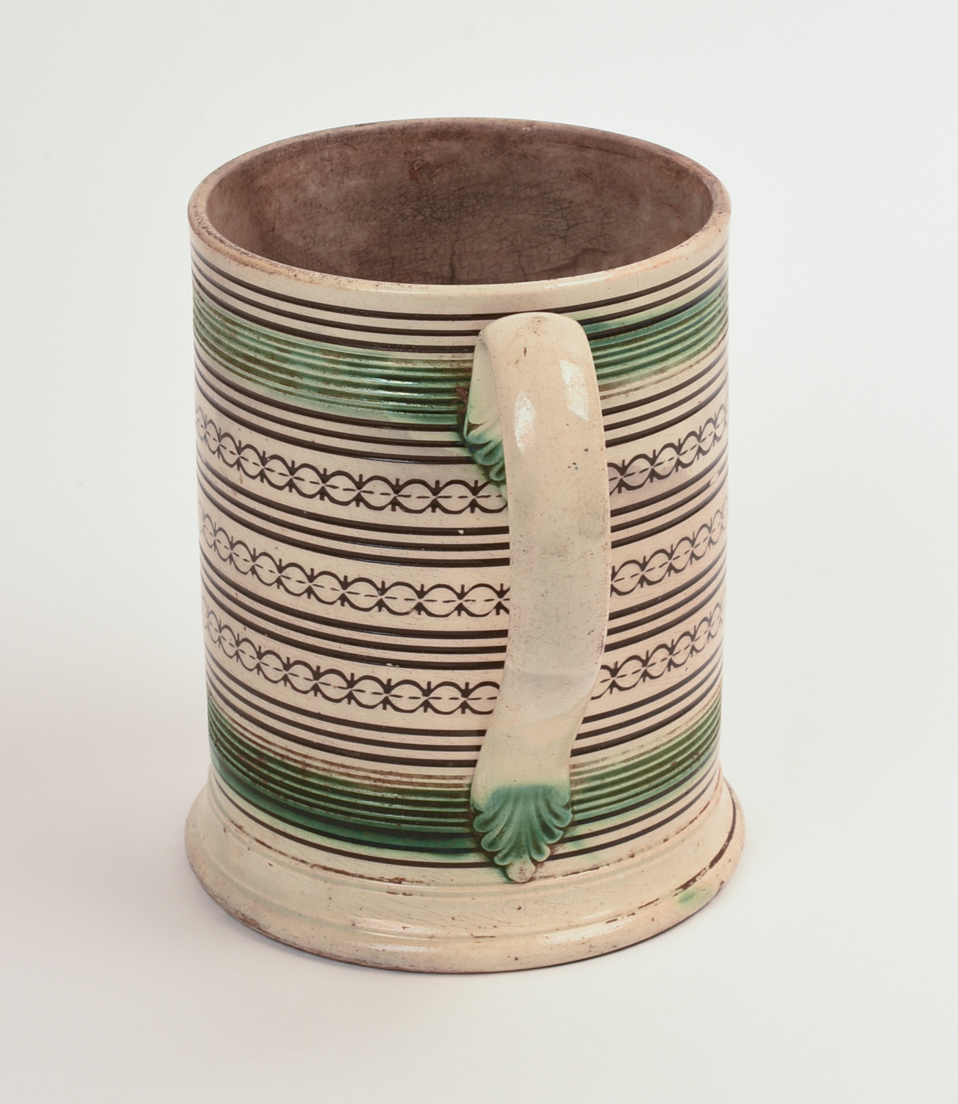 LEEDS POTTERY TANKARD.