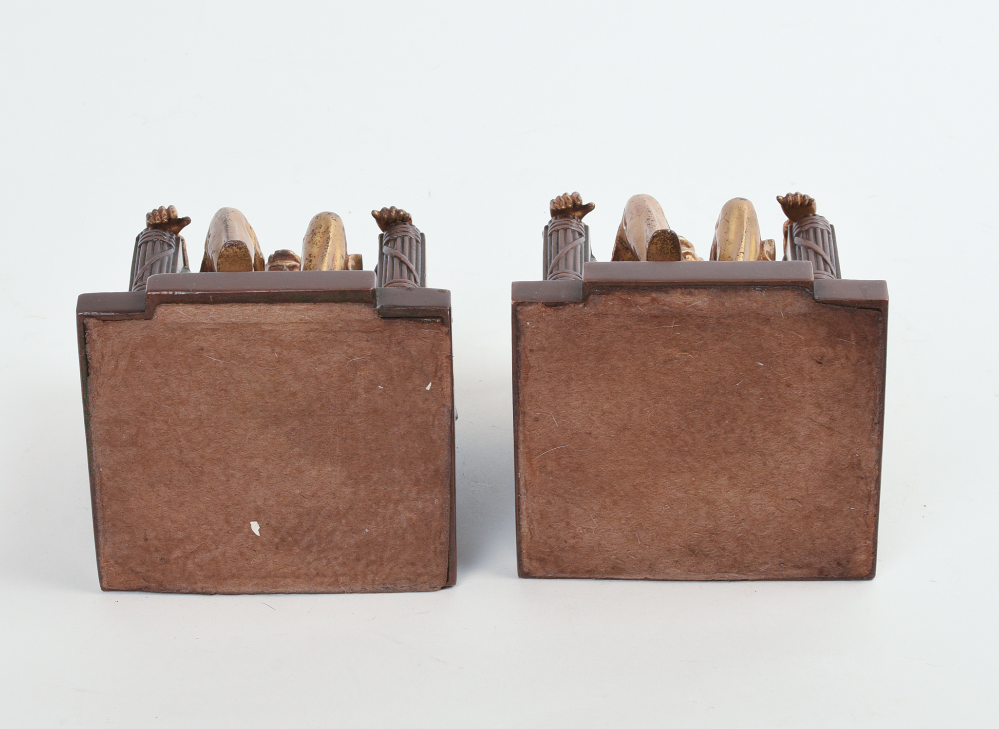 PAIR OF DANIEL CHESTER FRENCH ABRAHAM LINCOLN BOOKENDS