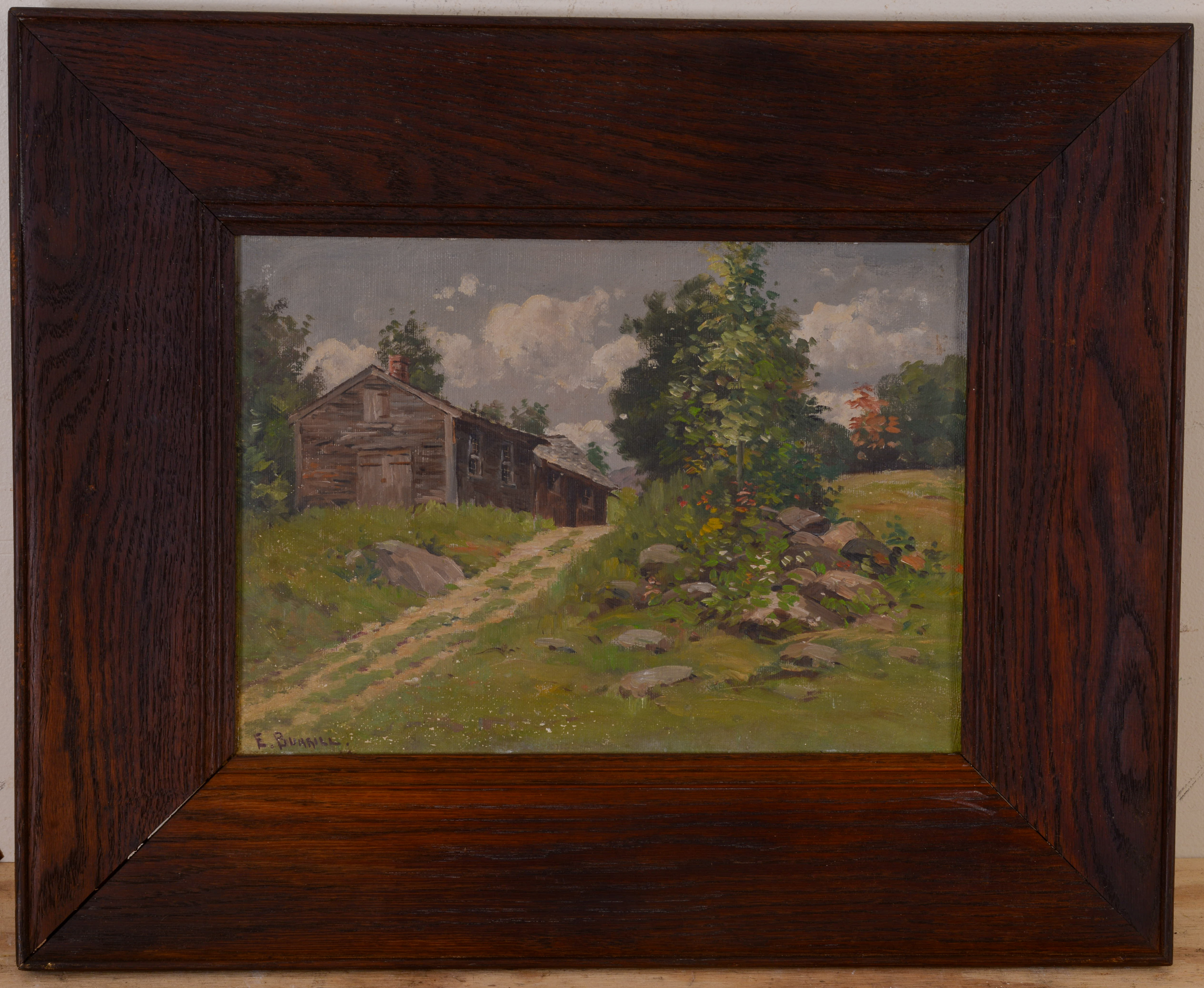 EDWARD BURRILL (MASSACHUSETTS, 1835-1913) OLD BARN