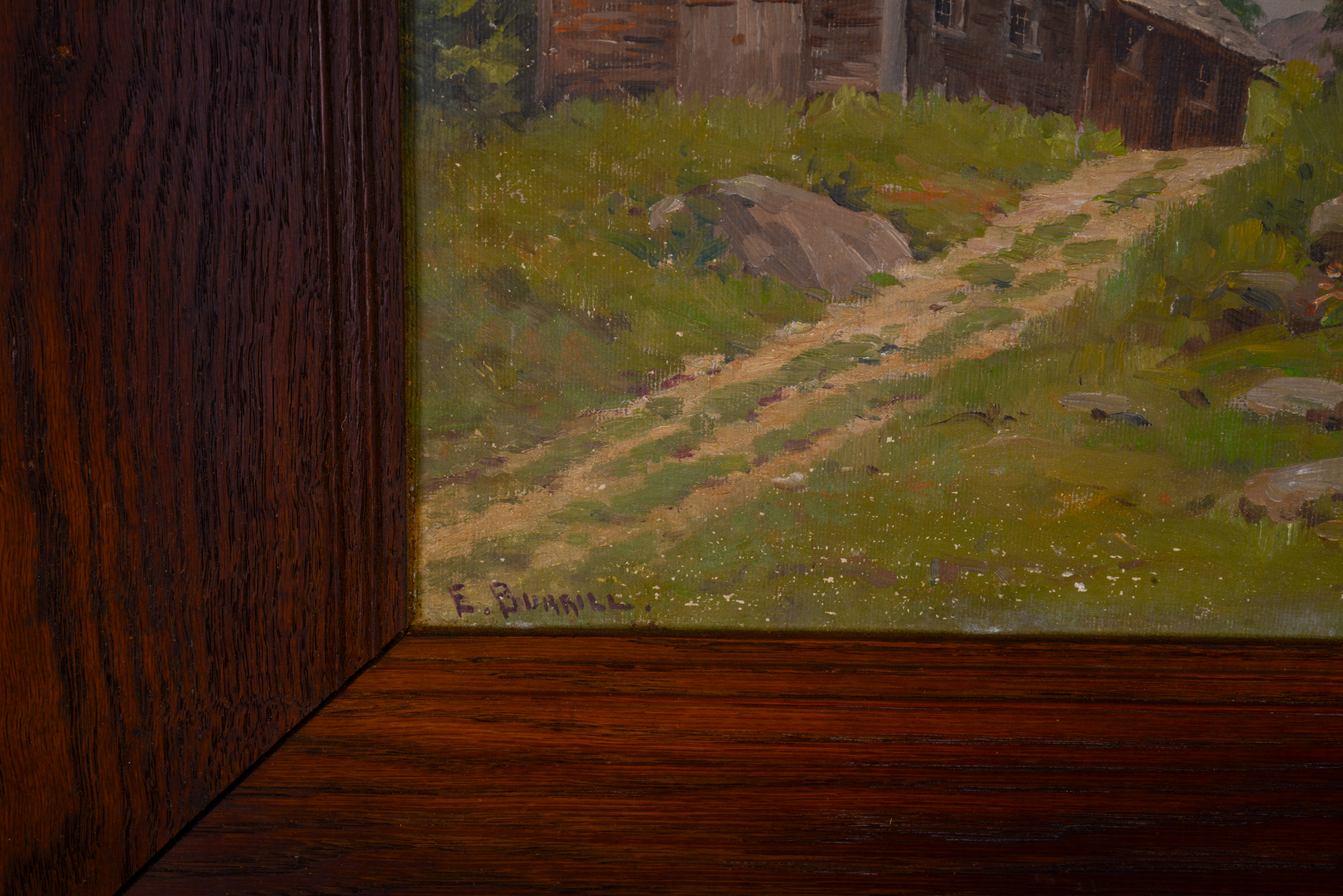 EDWARD BURRILL (MASSACHUSETTS, 1835-1913) OLD BARN