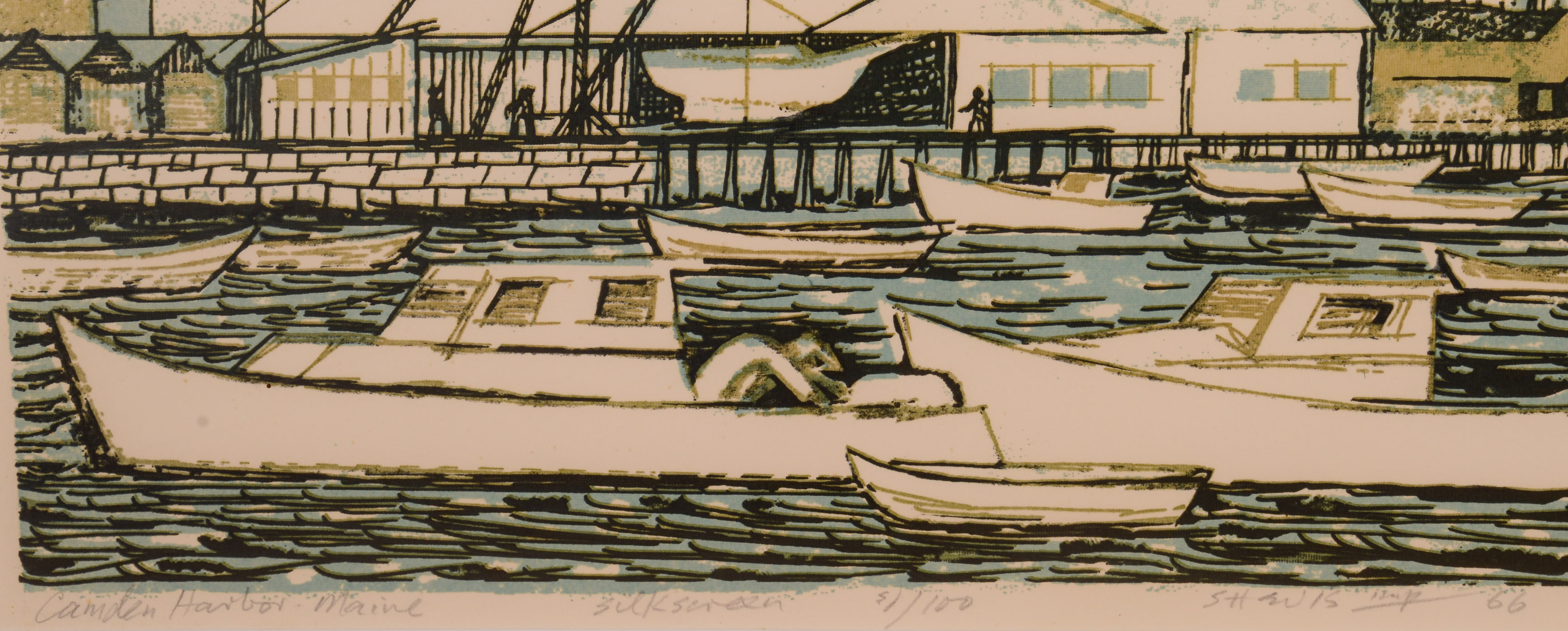 WILLIAM SHEVIS. CAMDEN HARBOR, MAINE