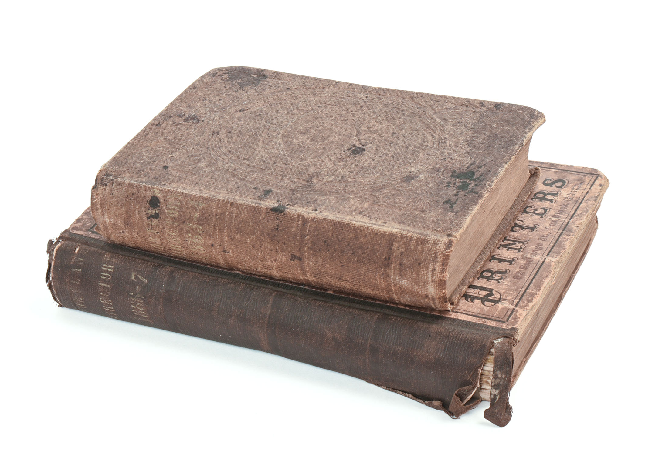TWO PORTLAND, MAINE CITY DIRECTORIES, 1860’S
