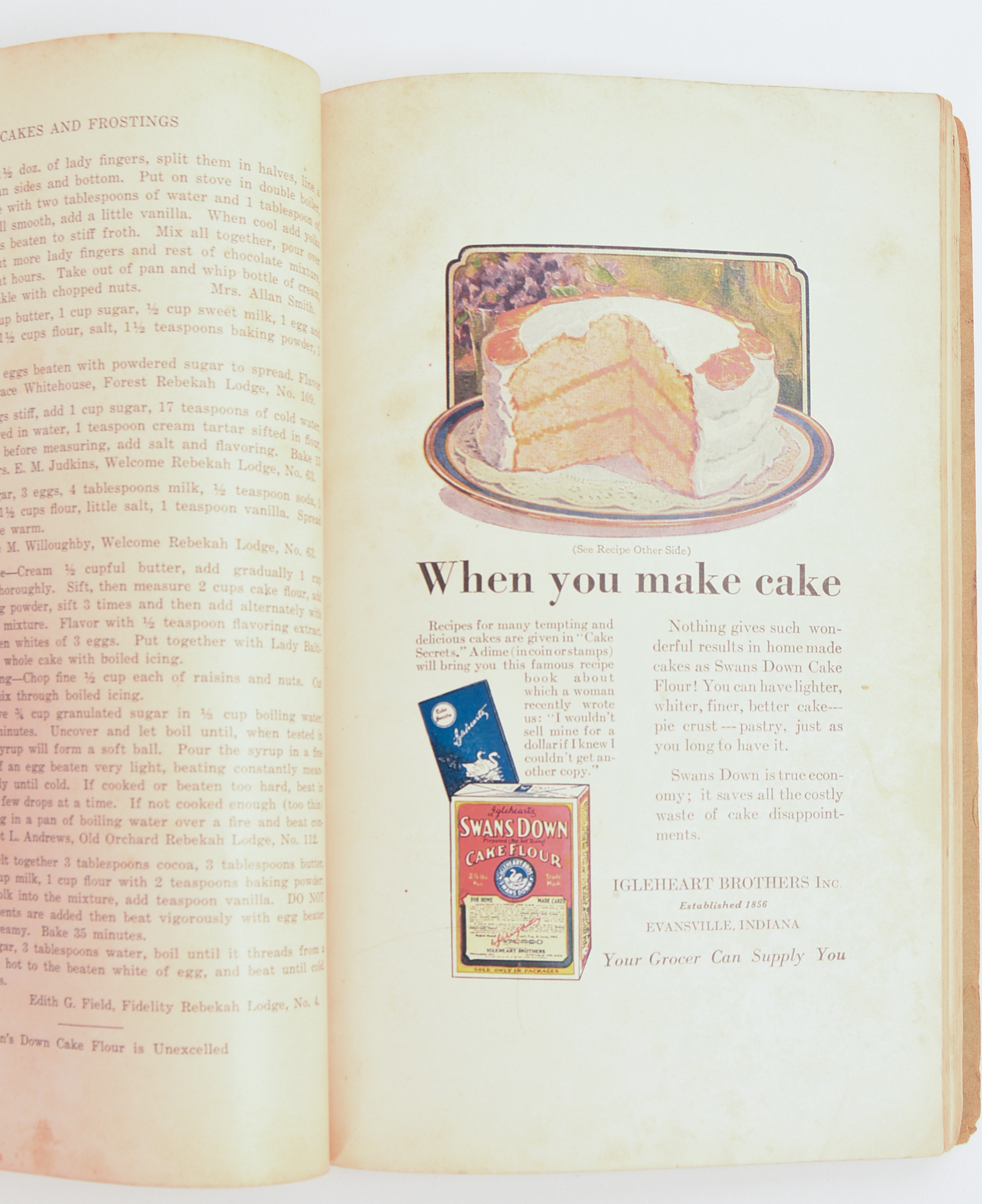 PINE TREE STATE REBEKAH COOKBOOK