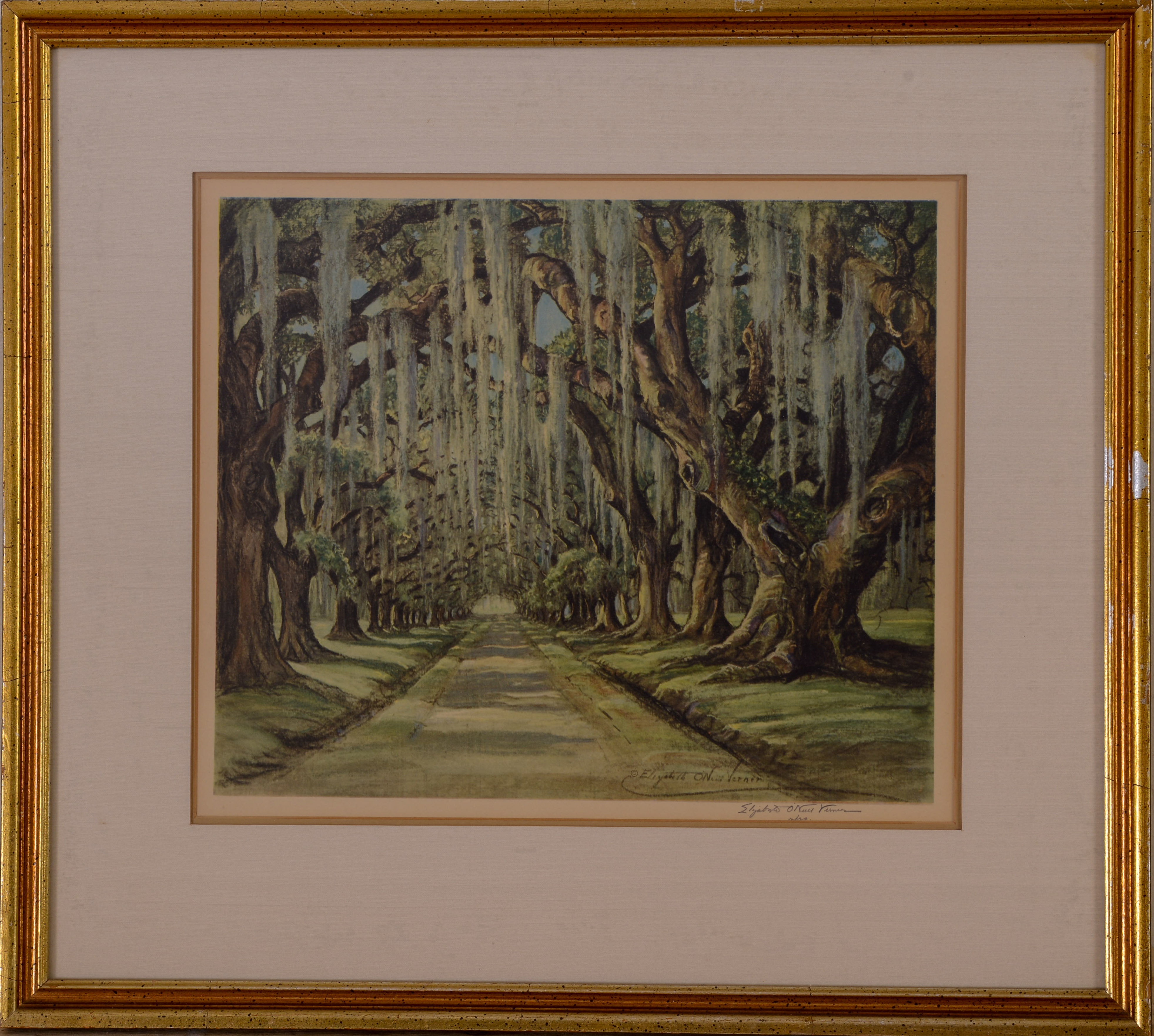 ELIZABETH O'NEILL VERNER LITHOGRAPH