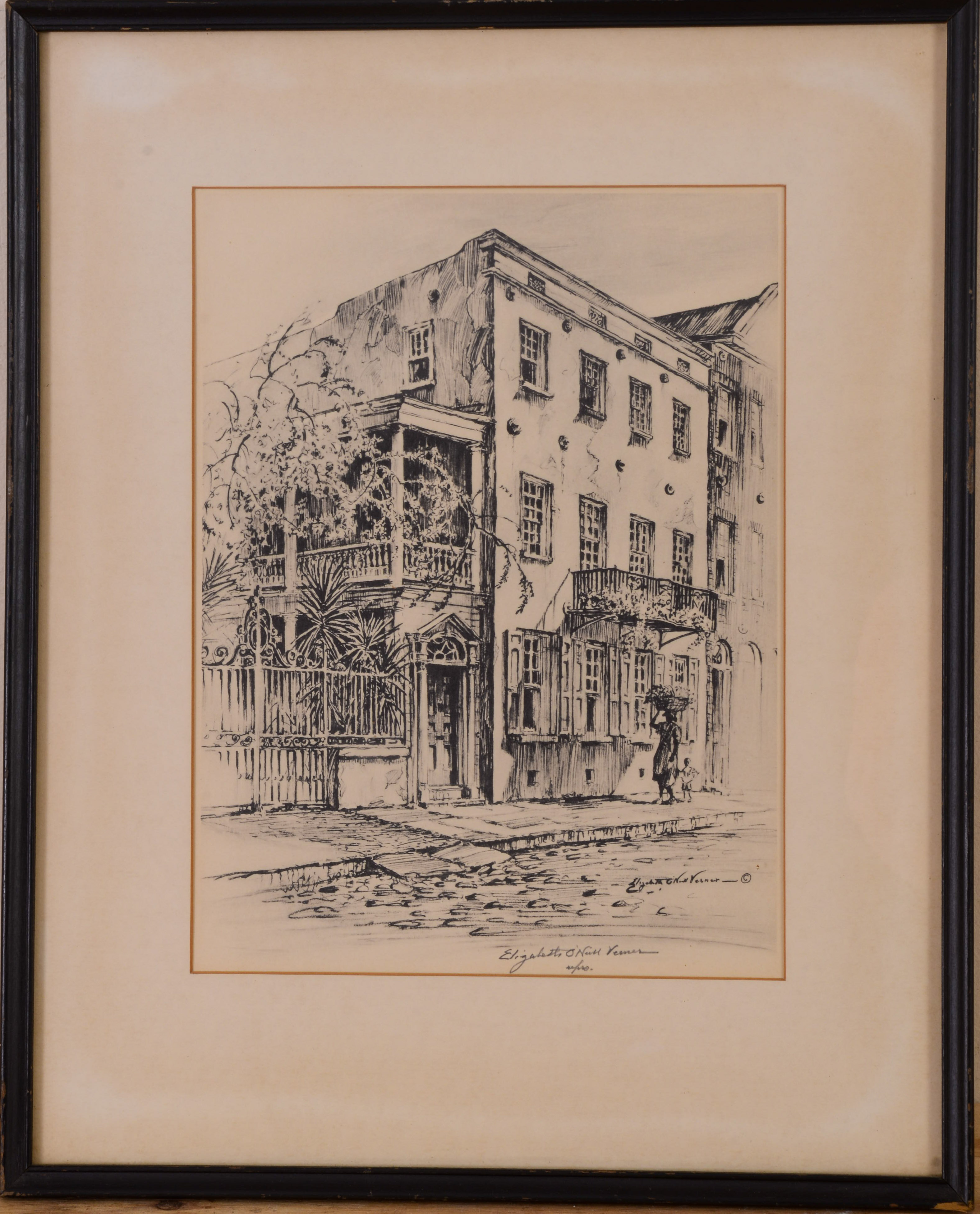 ELIZABETH O'NEILL VERNER LITHOGRAPH
