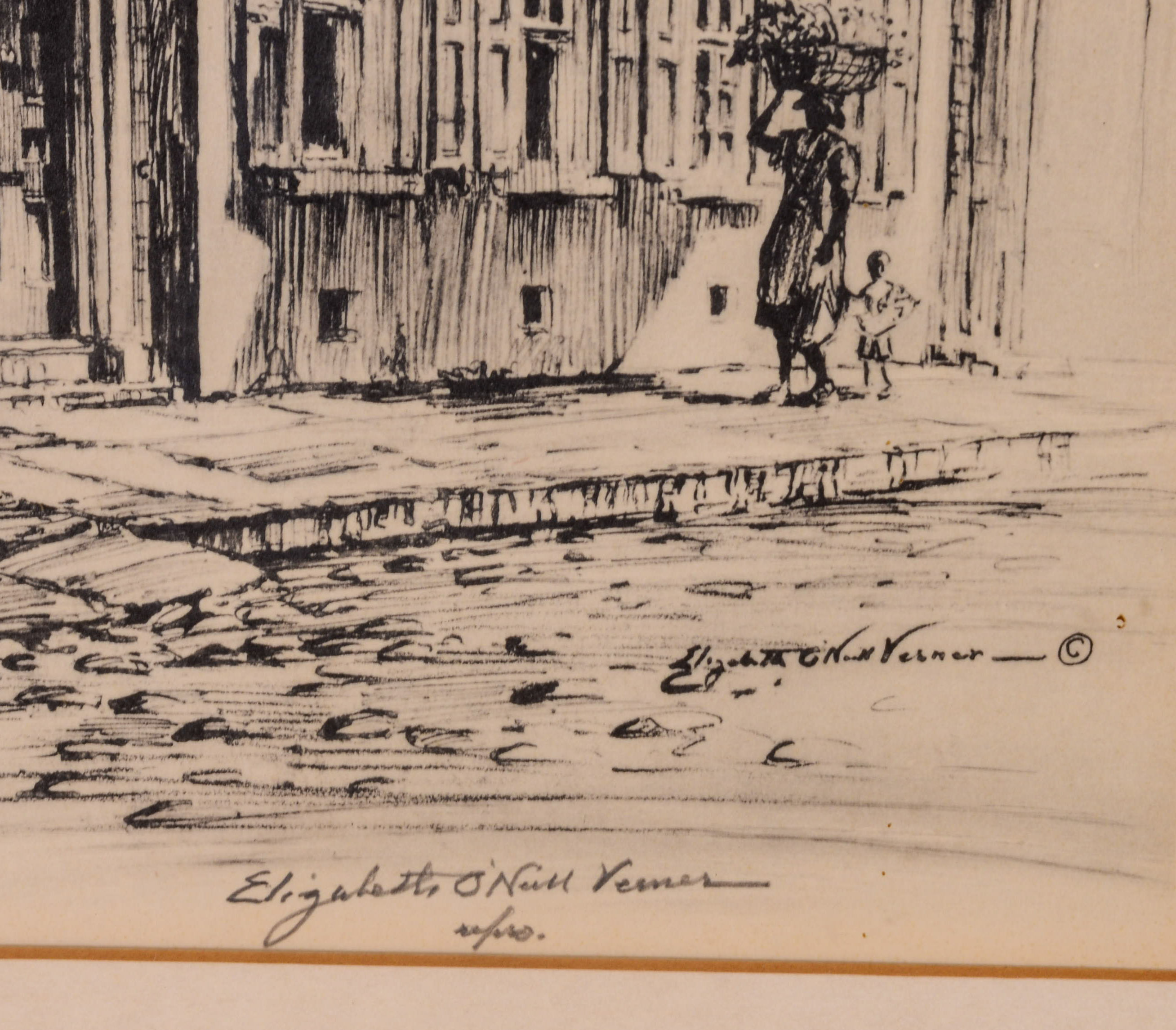 ELIZABETH O'NEILL VERNER LITHOGRAPH
