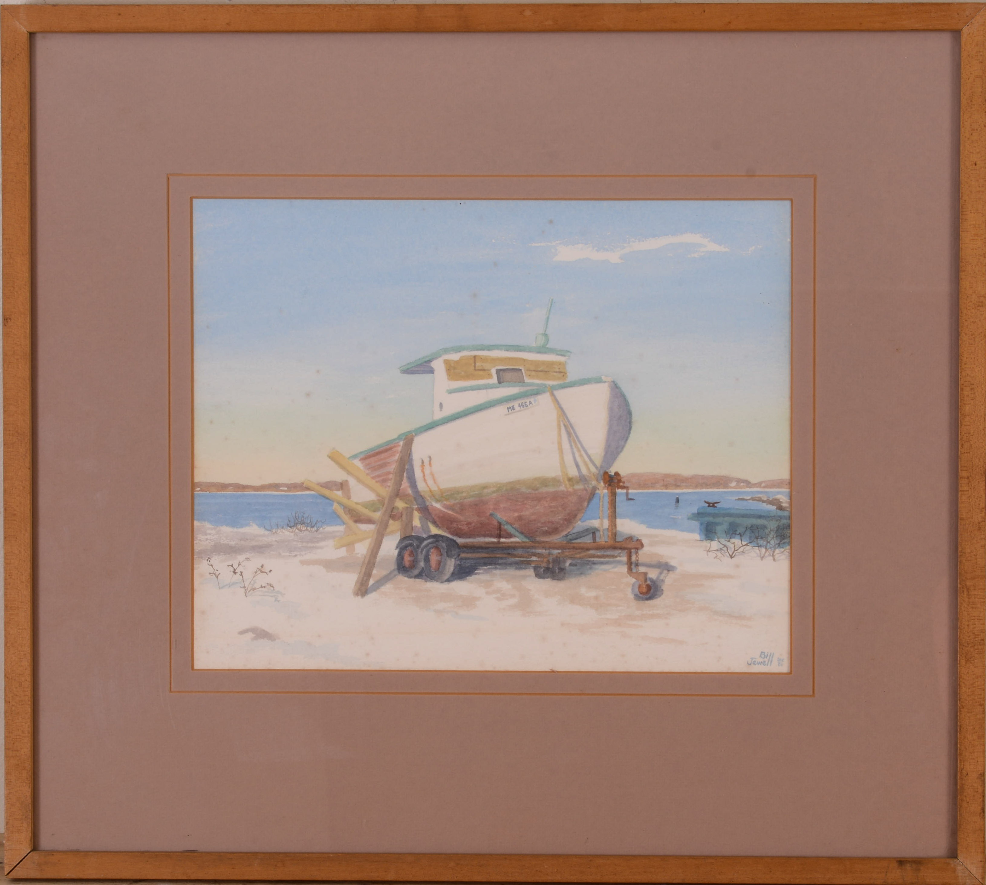 WILLIAM JEWELL (MASSACHUSETTS, 1904-1990). WINTER VACATION.