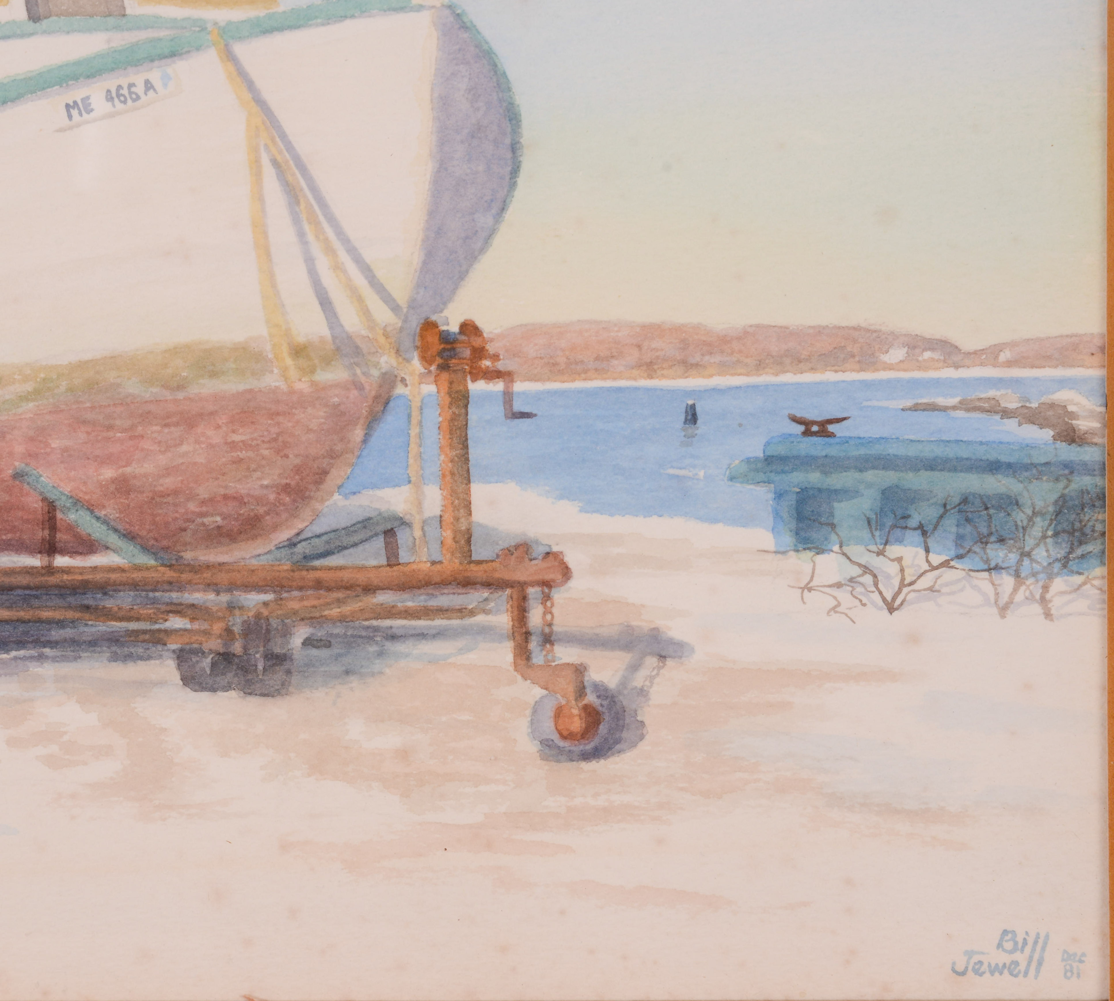 WILLIAM JEWELL (MASSACHUSETTS, 1904-1990). WINTER VACATION.