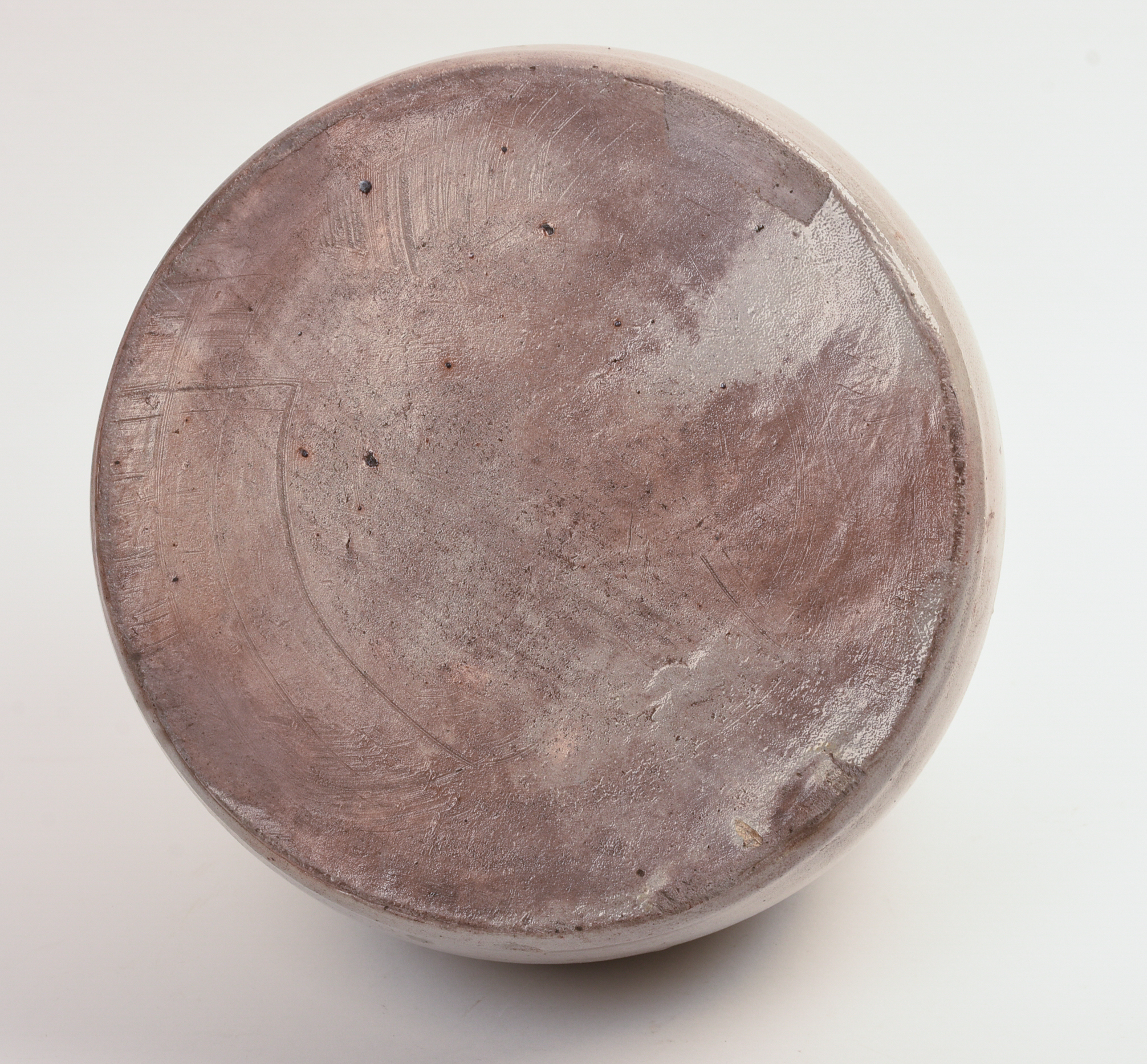 STONEWARE THREE-GALLON JUG.