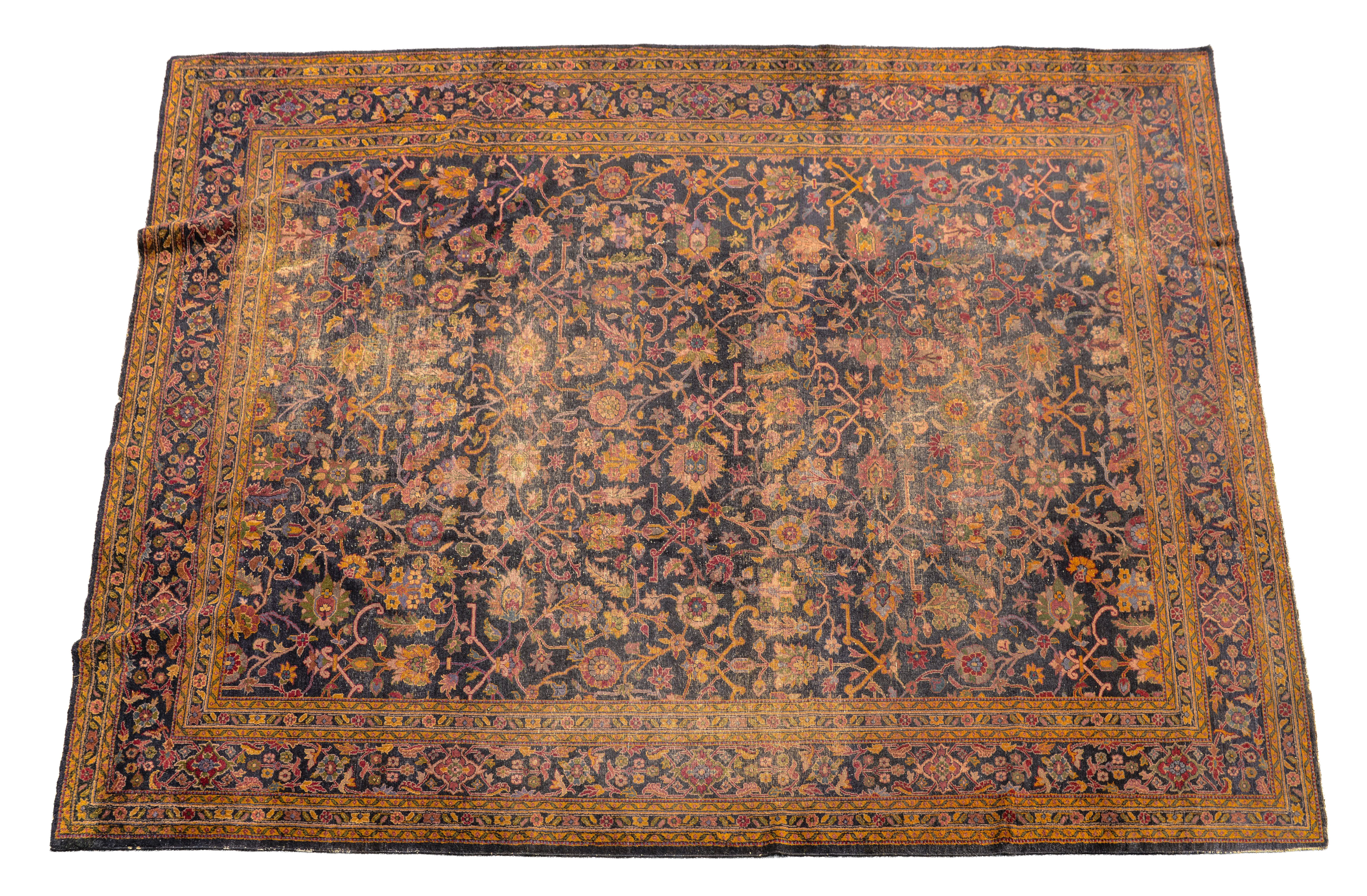 ROOM-SIZE PERSIAN CARPET.