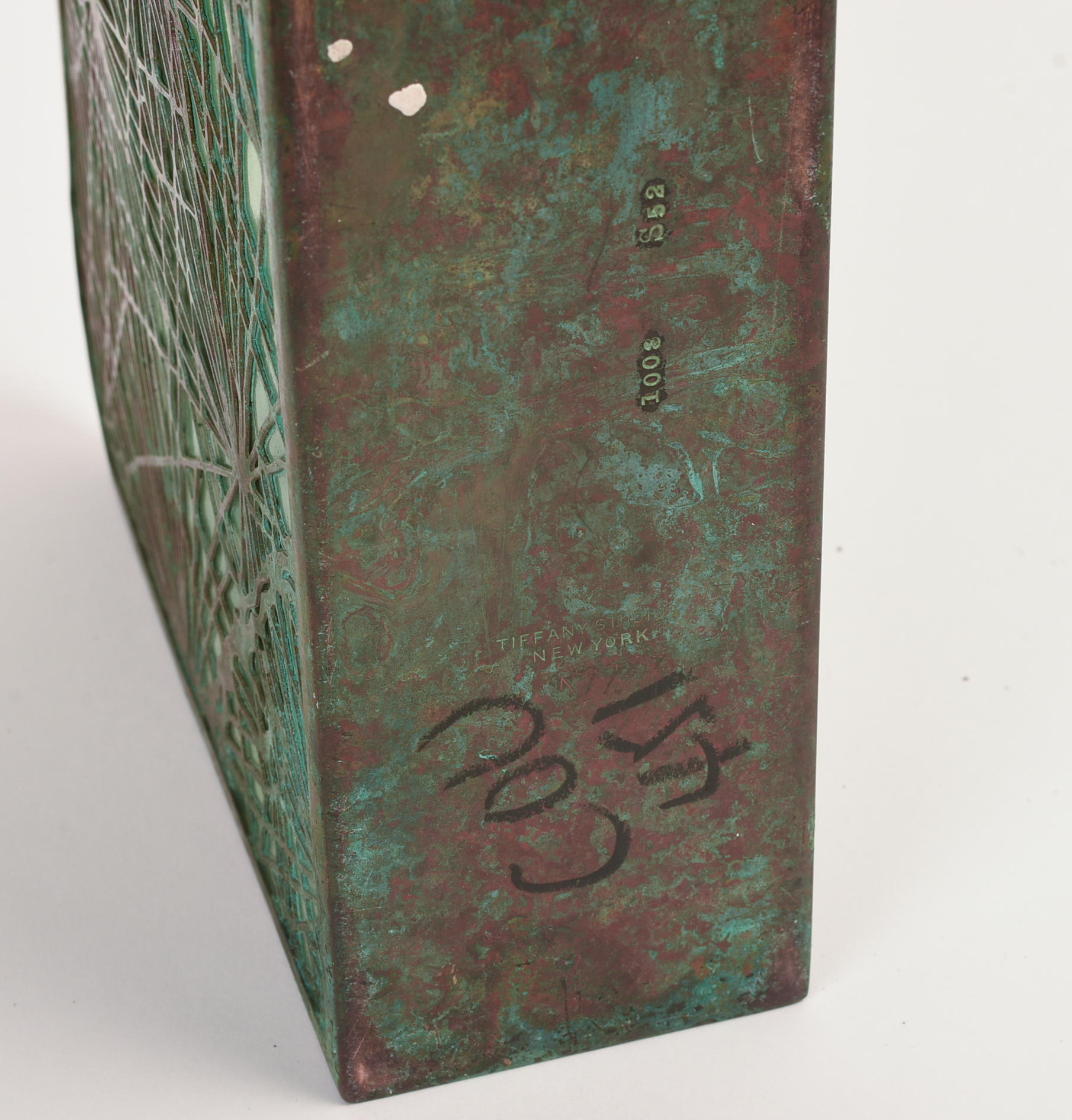 TIFFANY STUDIOS LETTER HOLDER