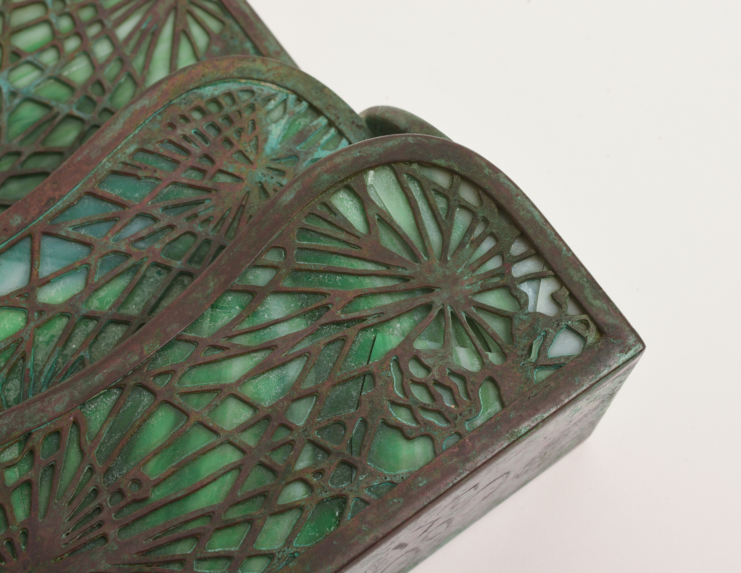 TIFFANY STUDIOS LETTER HOLDER