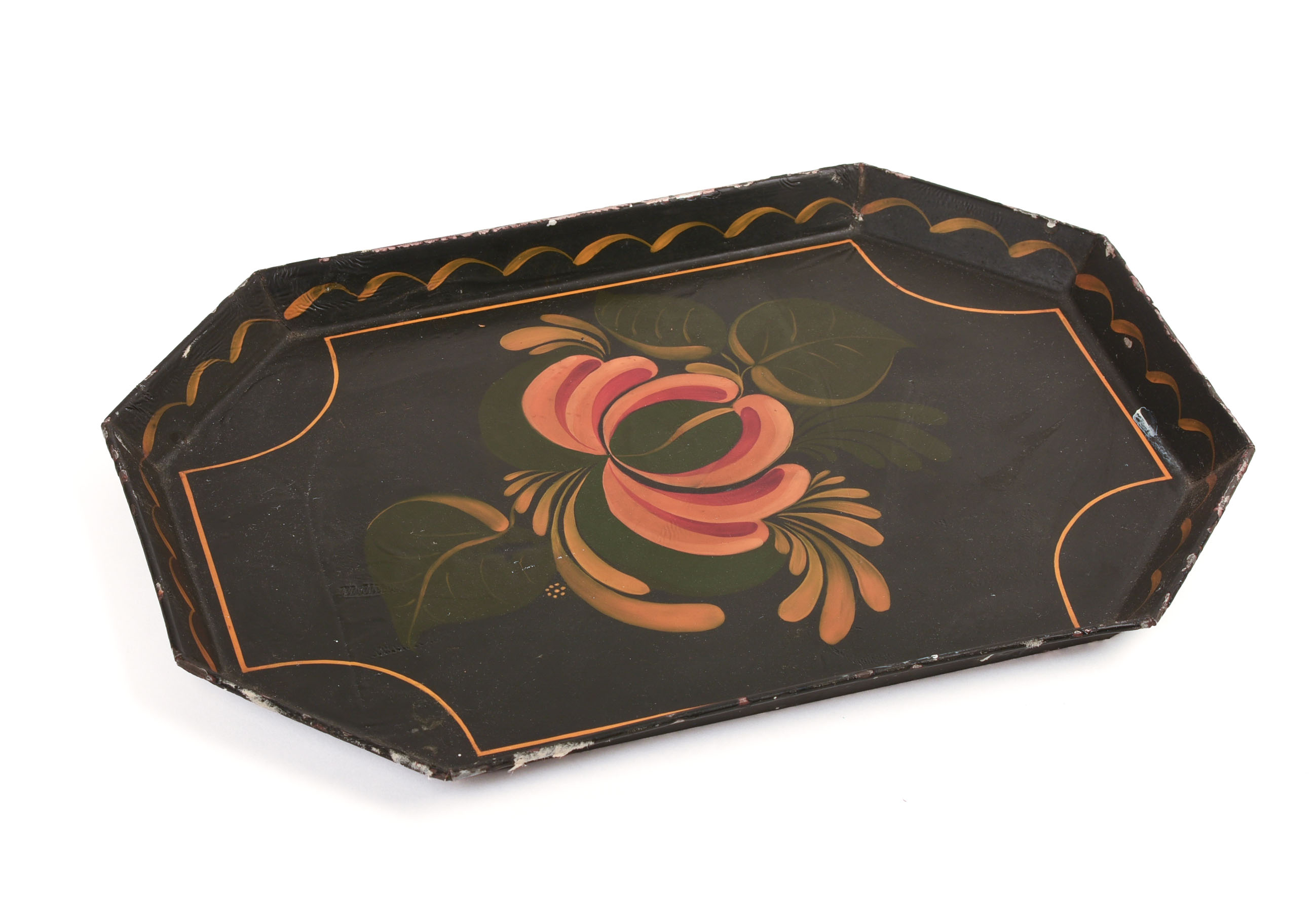 EARLY 19TH CENTURY TOLE TRAY