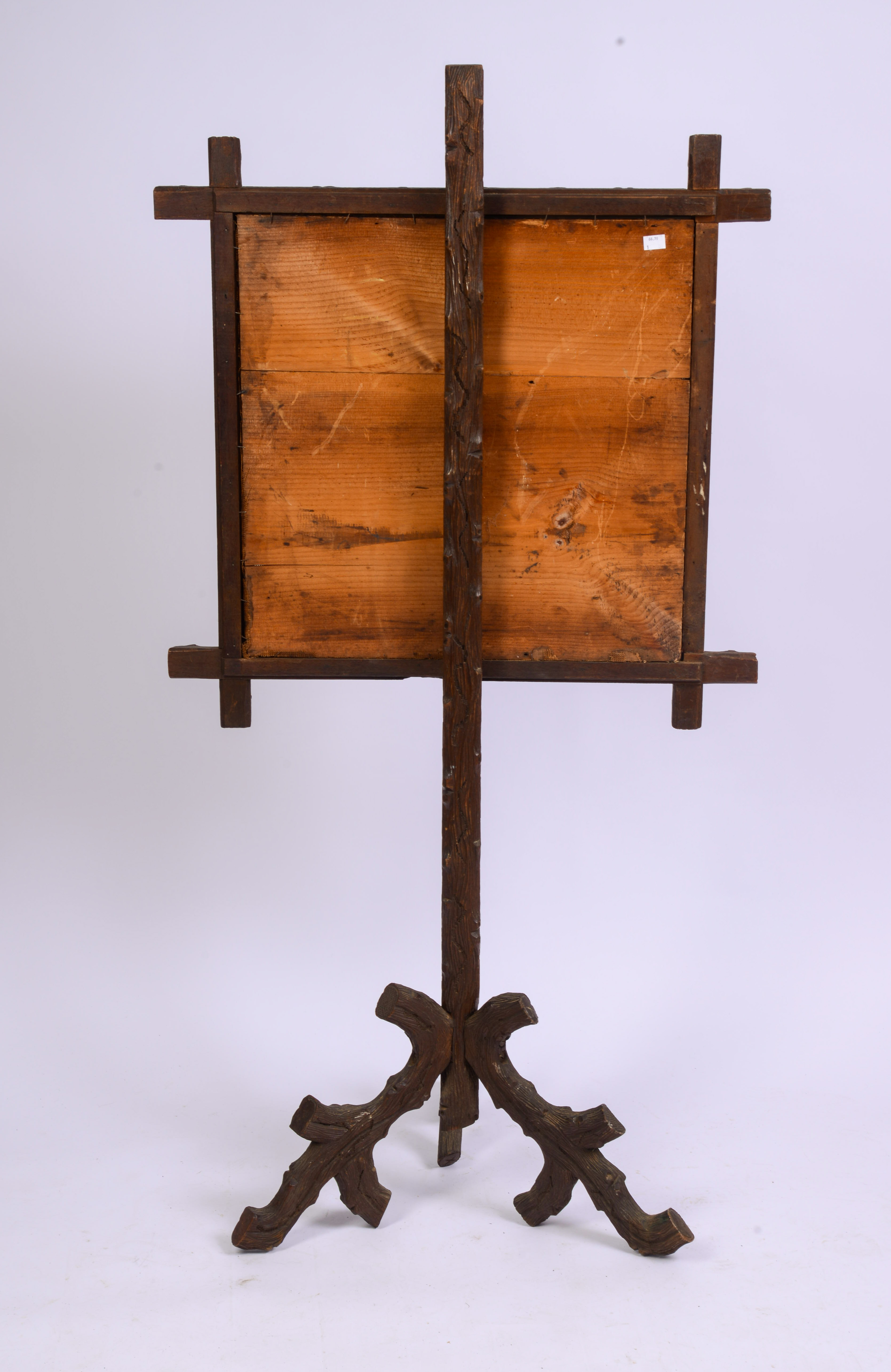 BLACK FOREST TREE FORM FIRE SCREEN.