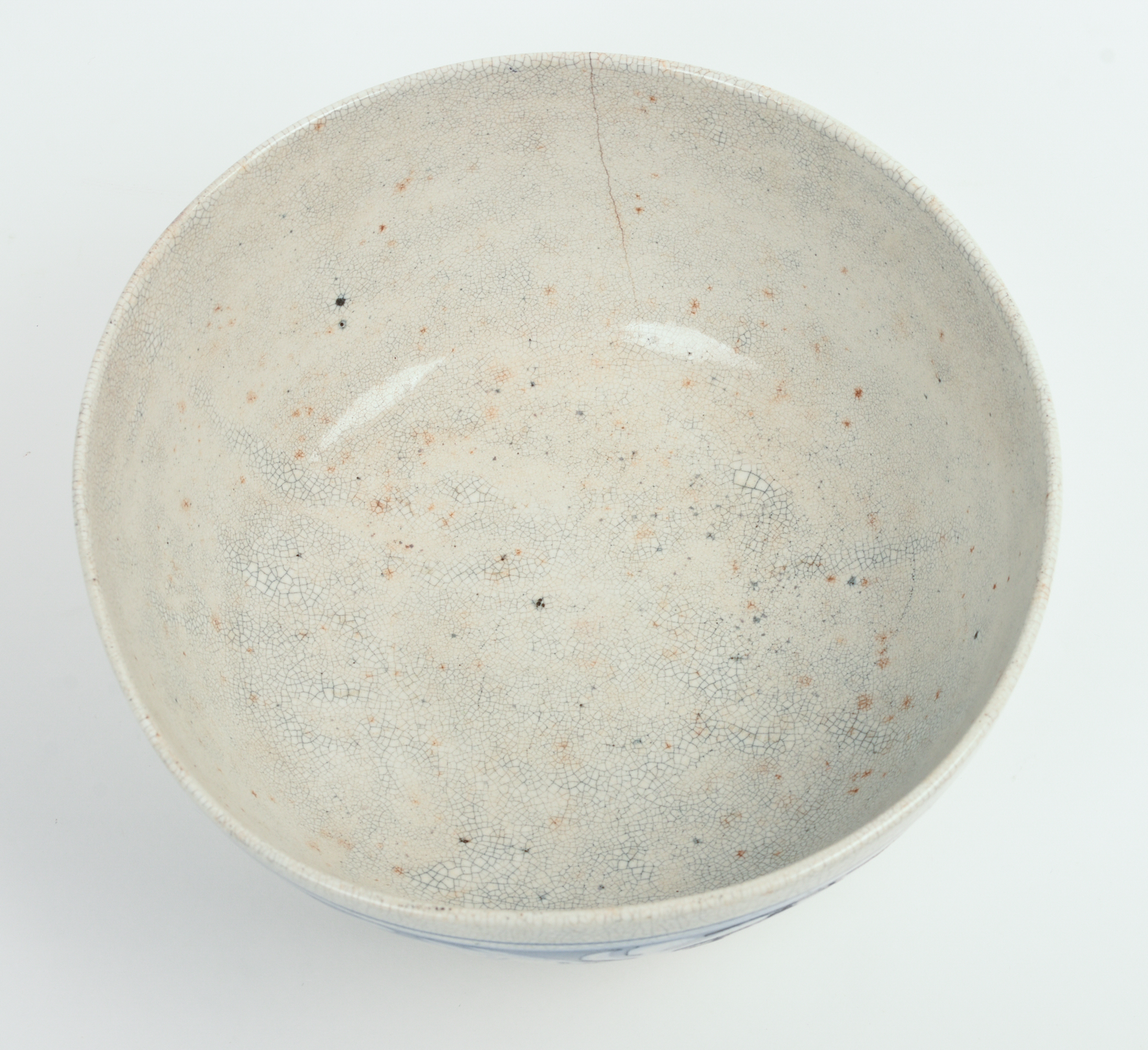DEDHAM POTTERY RABBIT PATTERN BOWL.