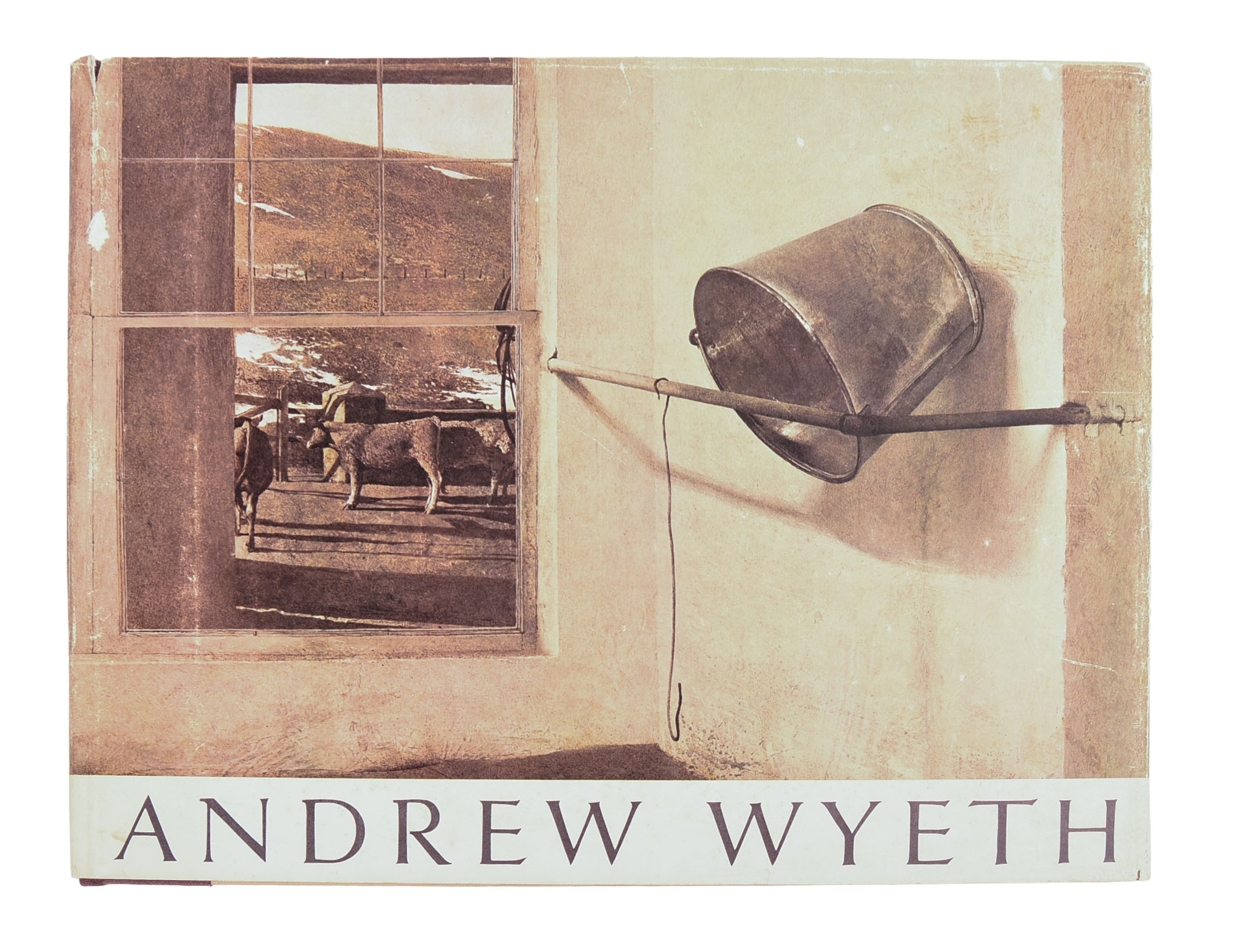 ANDREW WYETH SIGNED BOOK.