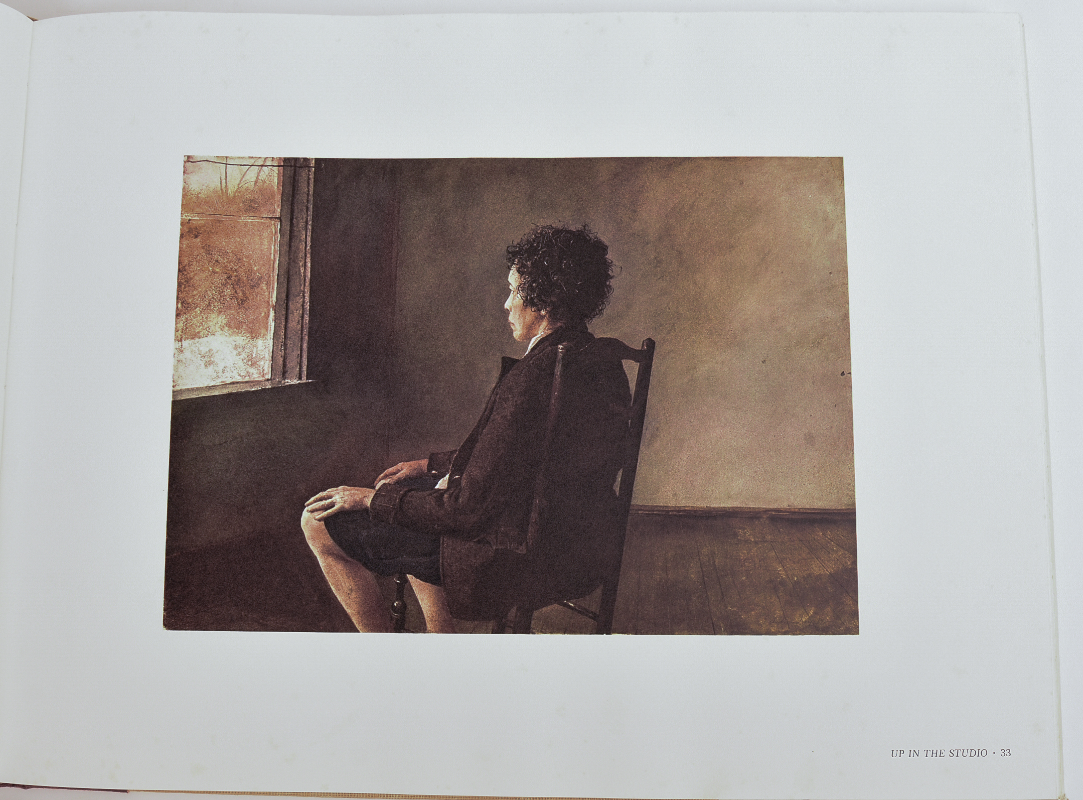 ANDREW WYETH SIGNED BOOK.