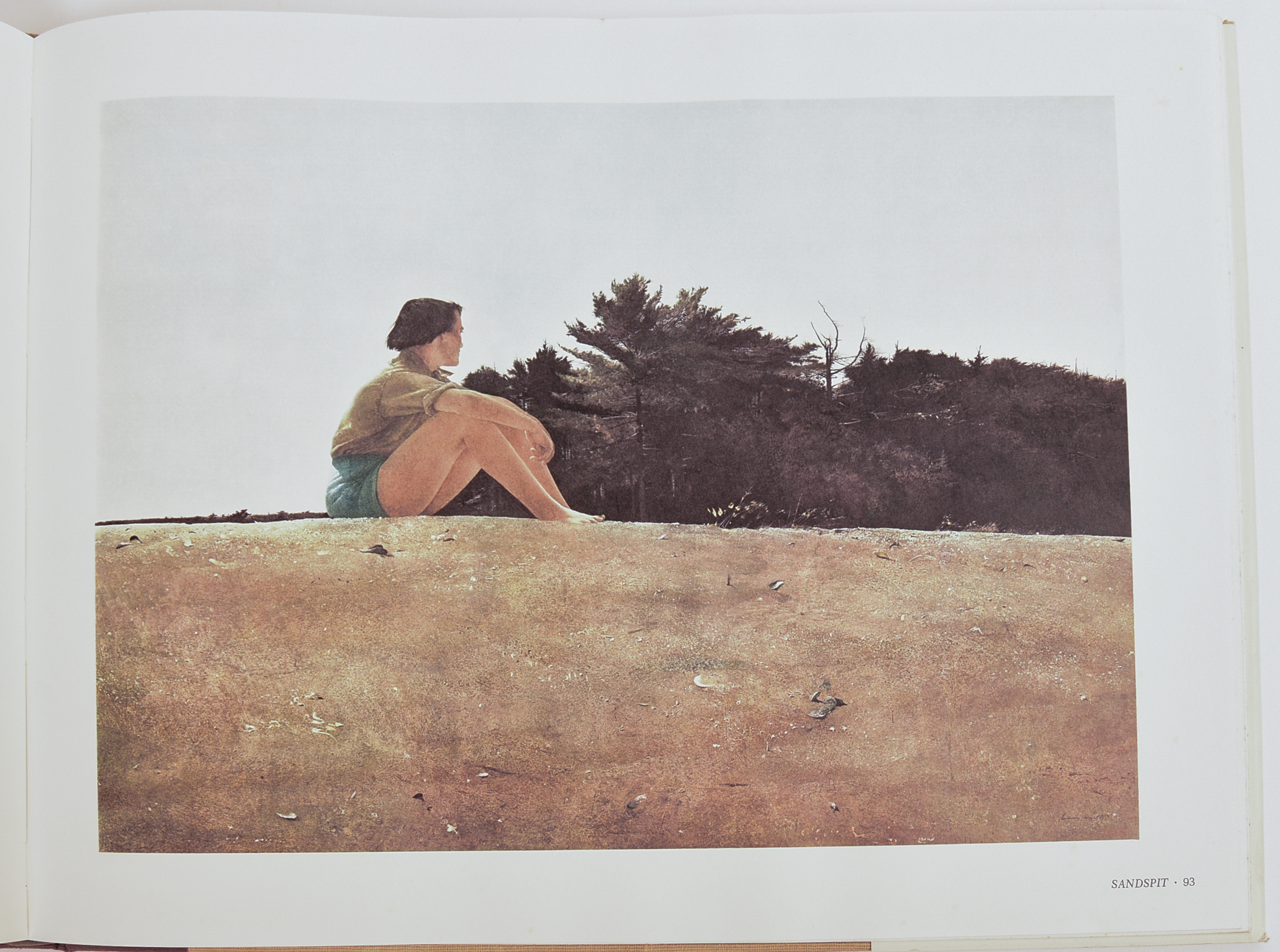 ANDREW WYETH SIGNED BOOK.