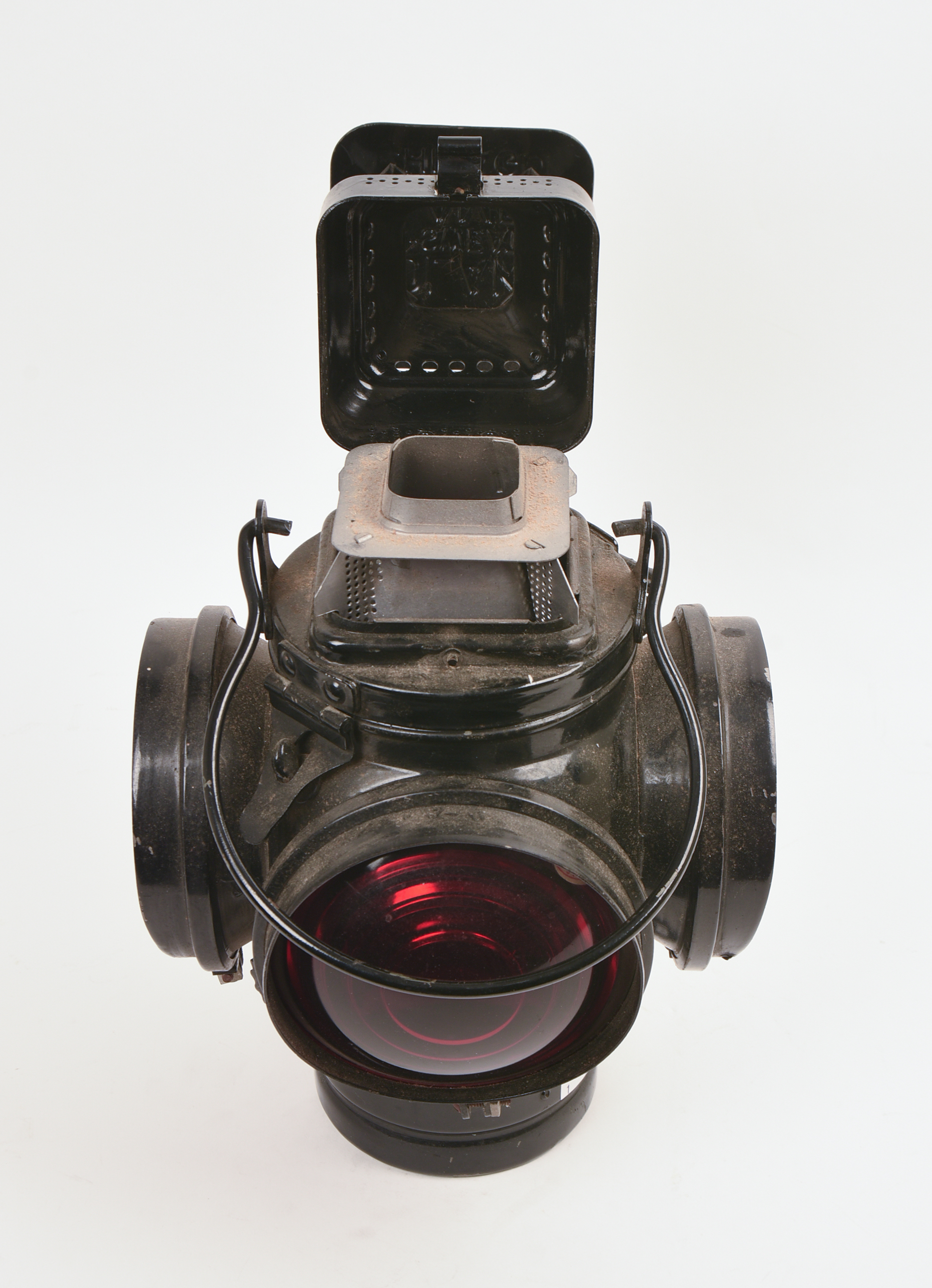 THE ADLAKE NON SWEATING RAILROAD SIGNAL LAMP.