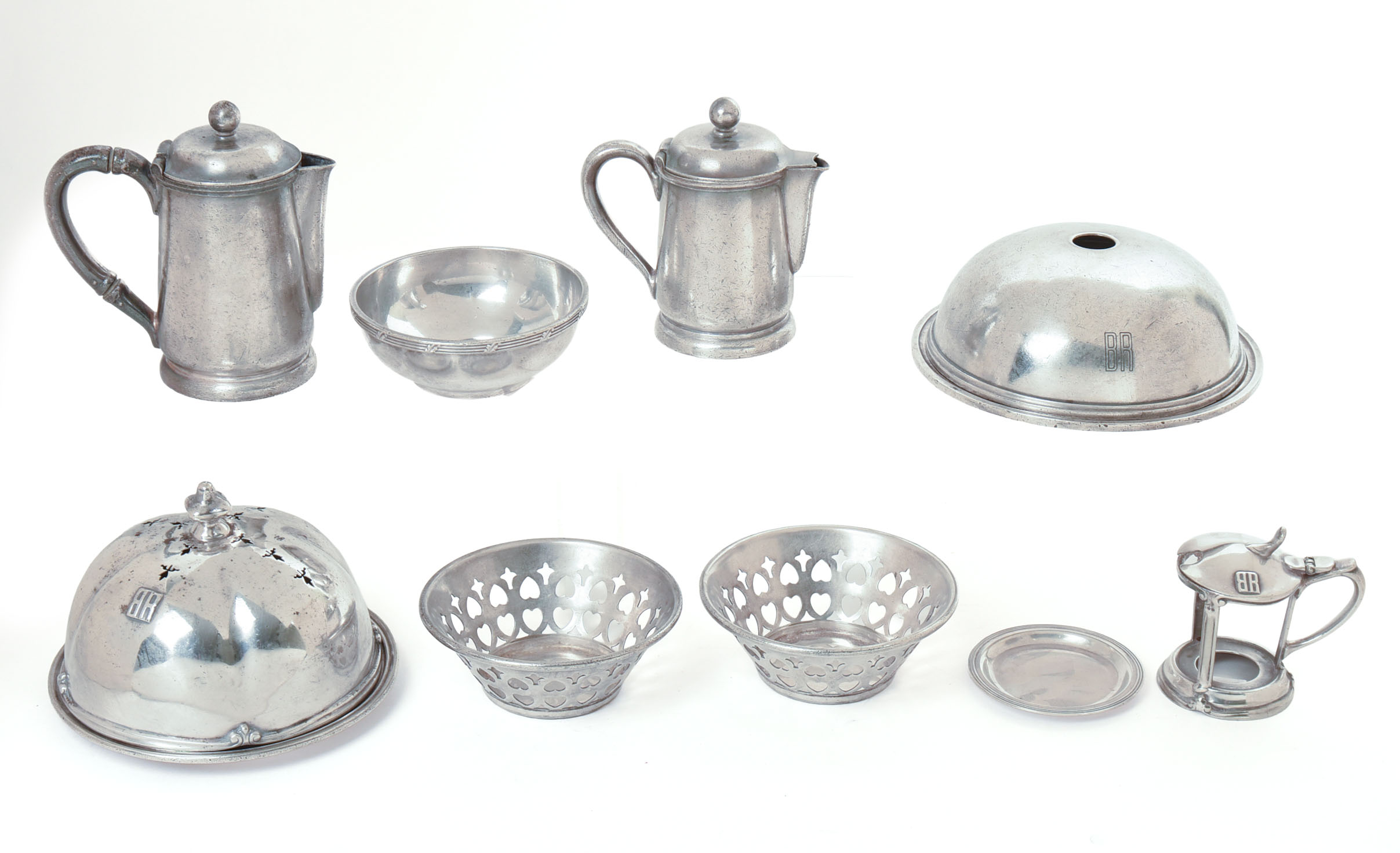 GROUP OF CHICAGO, BURLINGTON AND QUINCY RAILROAD SILVER.