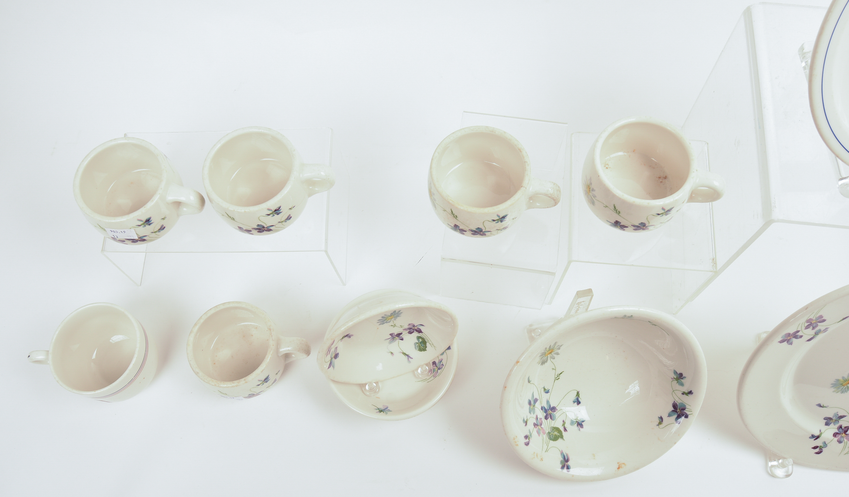 COLLECTION OF RAILROAD CHINA BY SYRACUSE.