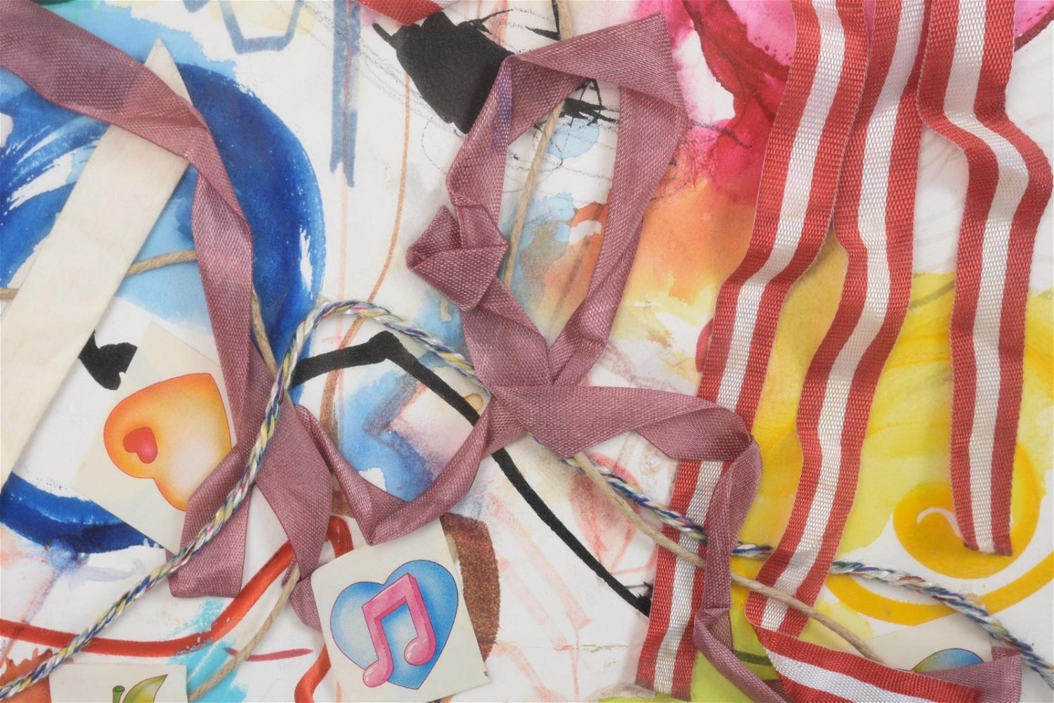 JEAN TINGUELY (1925 - 1991). UNTITLED COLLAGE, 1989.