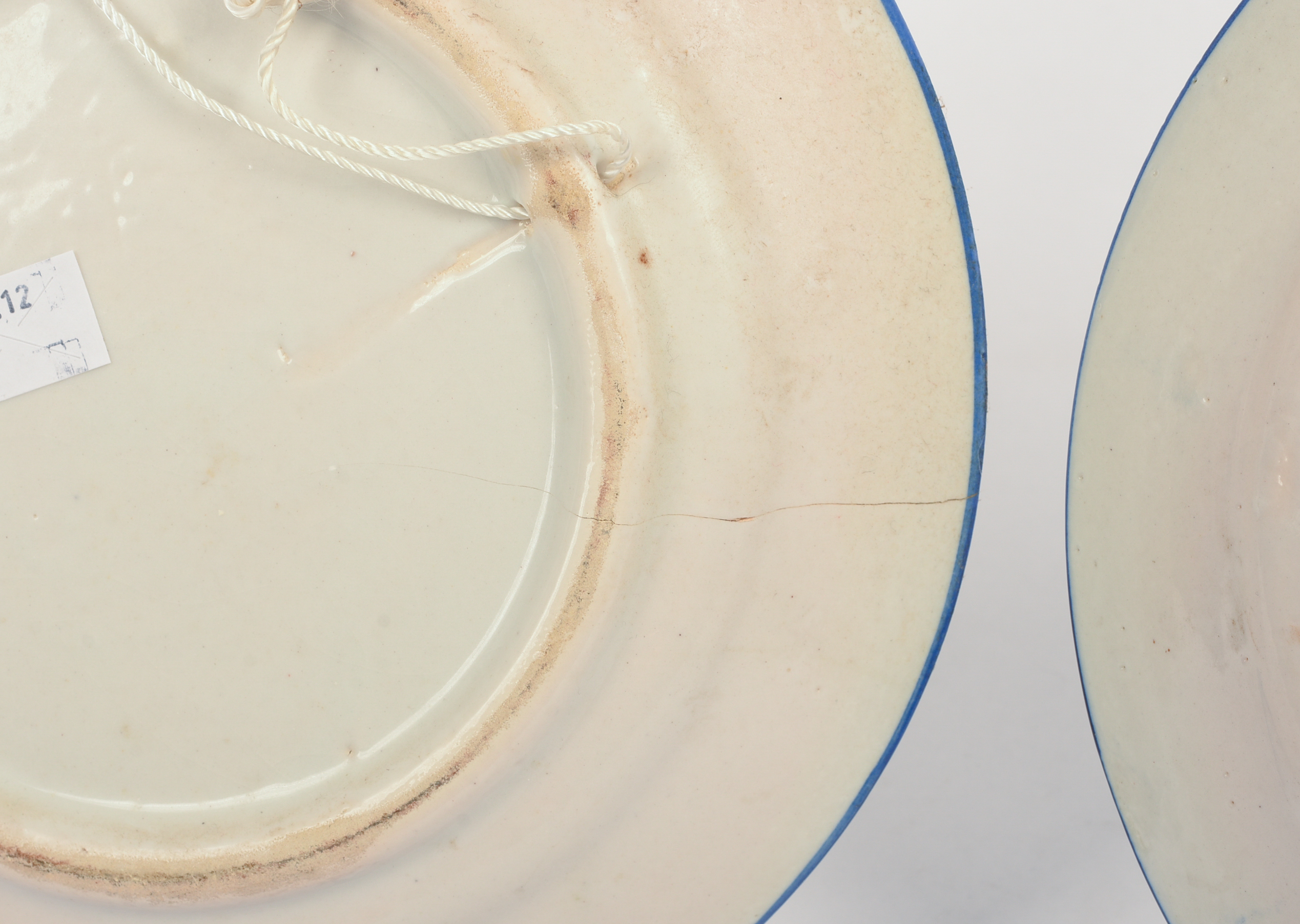 Two Portuguese Porcelain Plates With Birds.