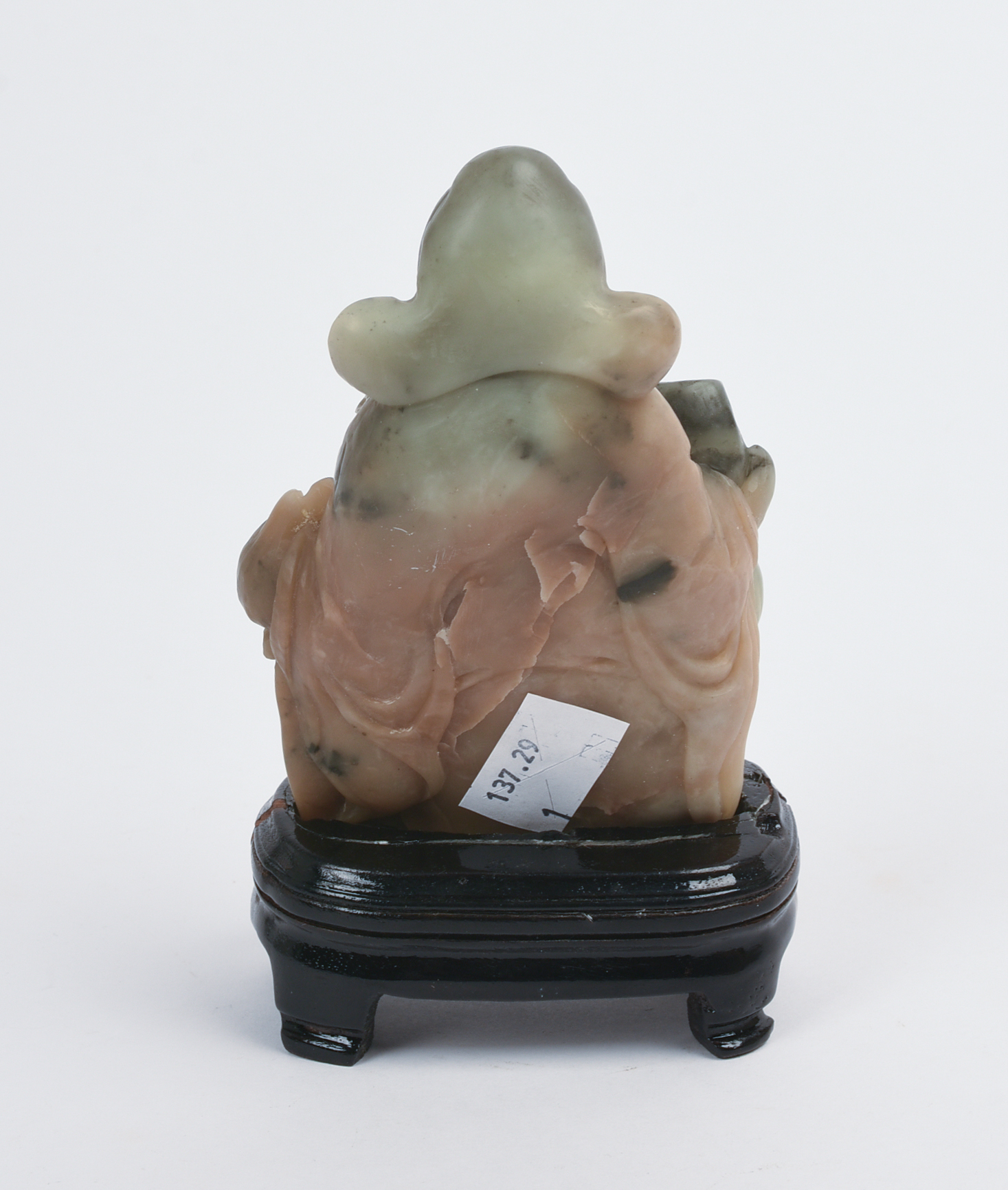 Carved Hardstone FIgure of a Scholar.