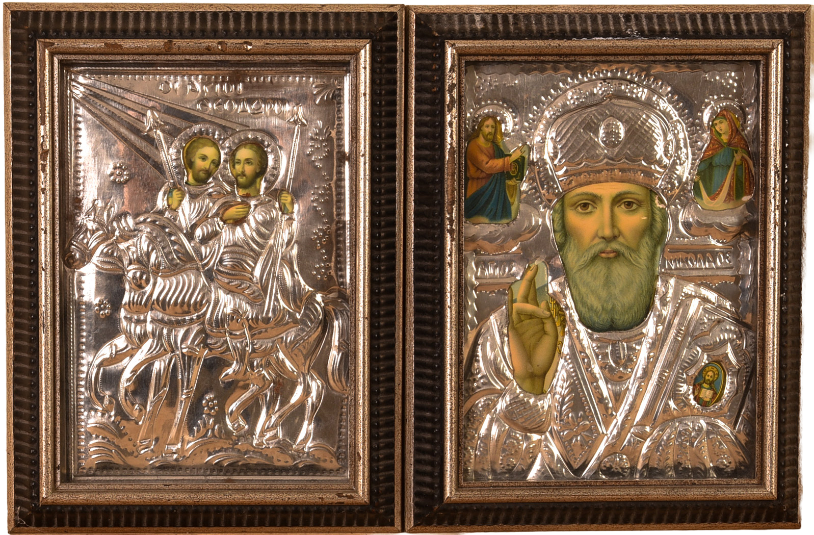 Pair of Greek Icons.