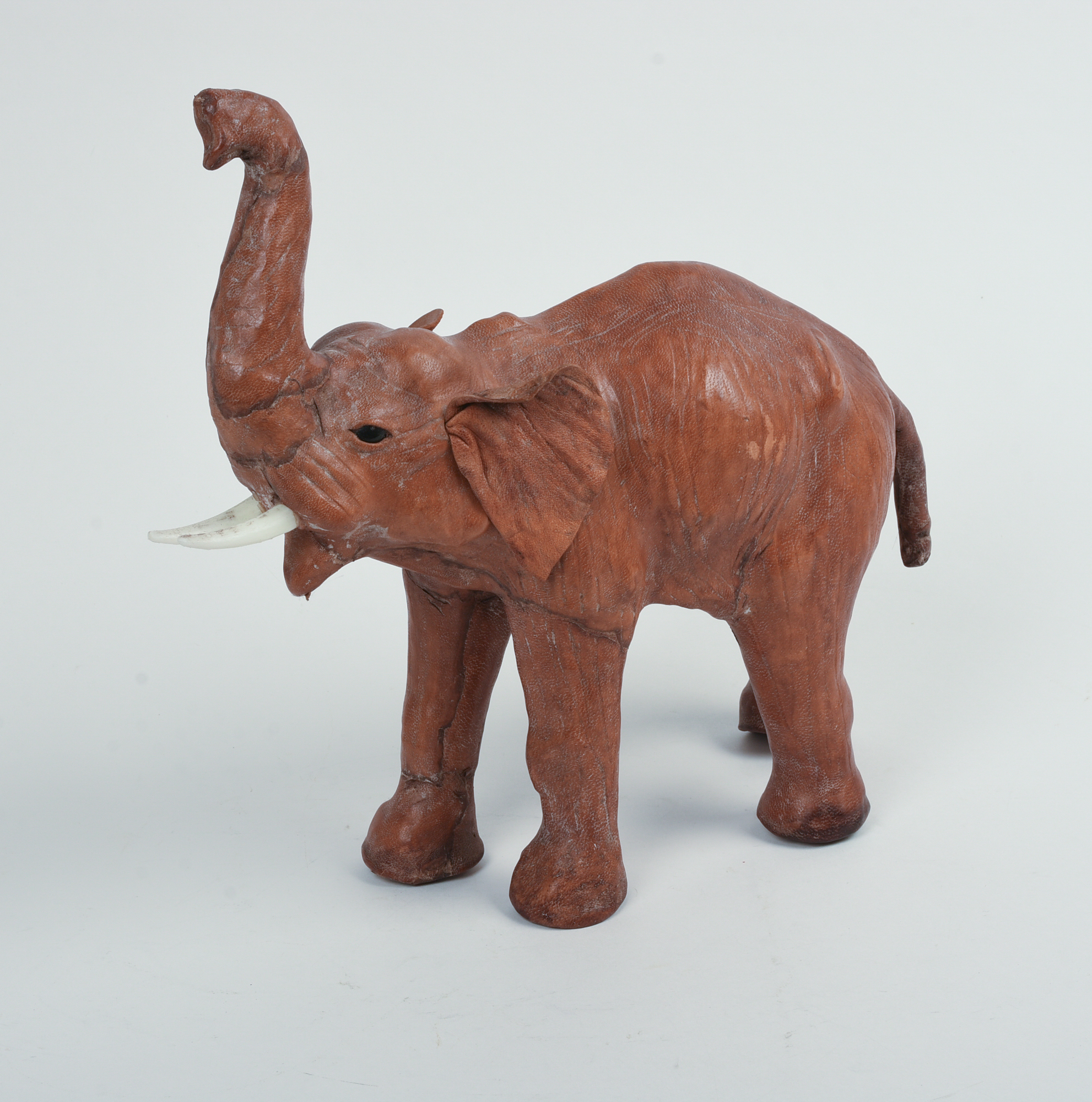 Vintage Leather Elephant.
