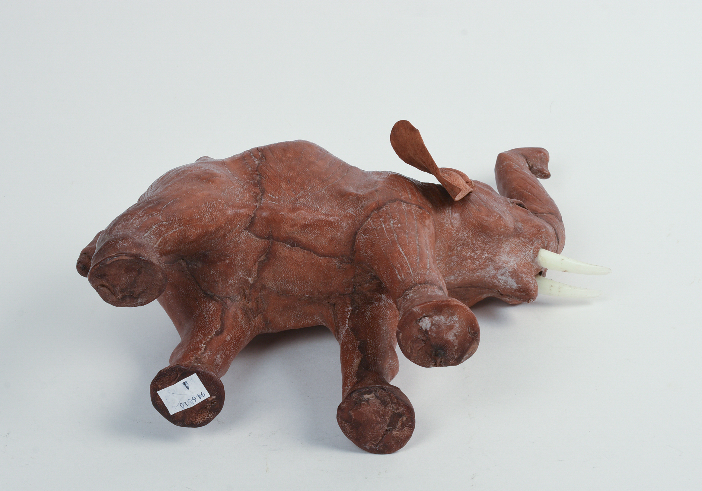 Vintage Leather Elephant.