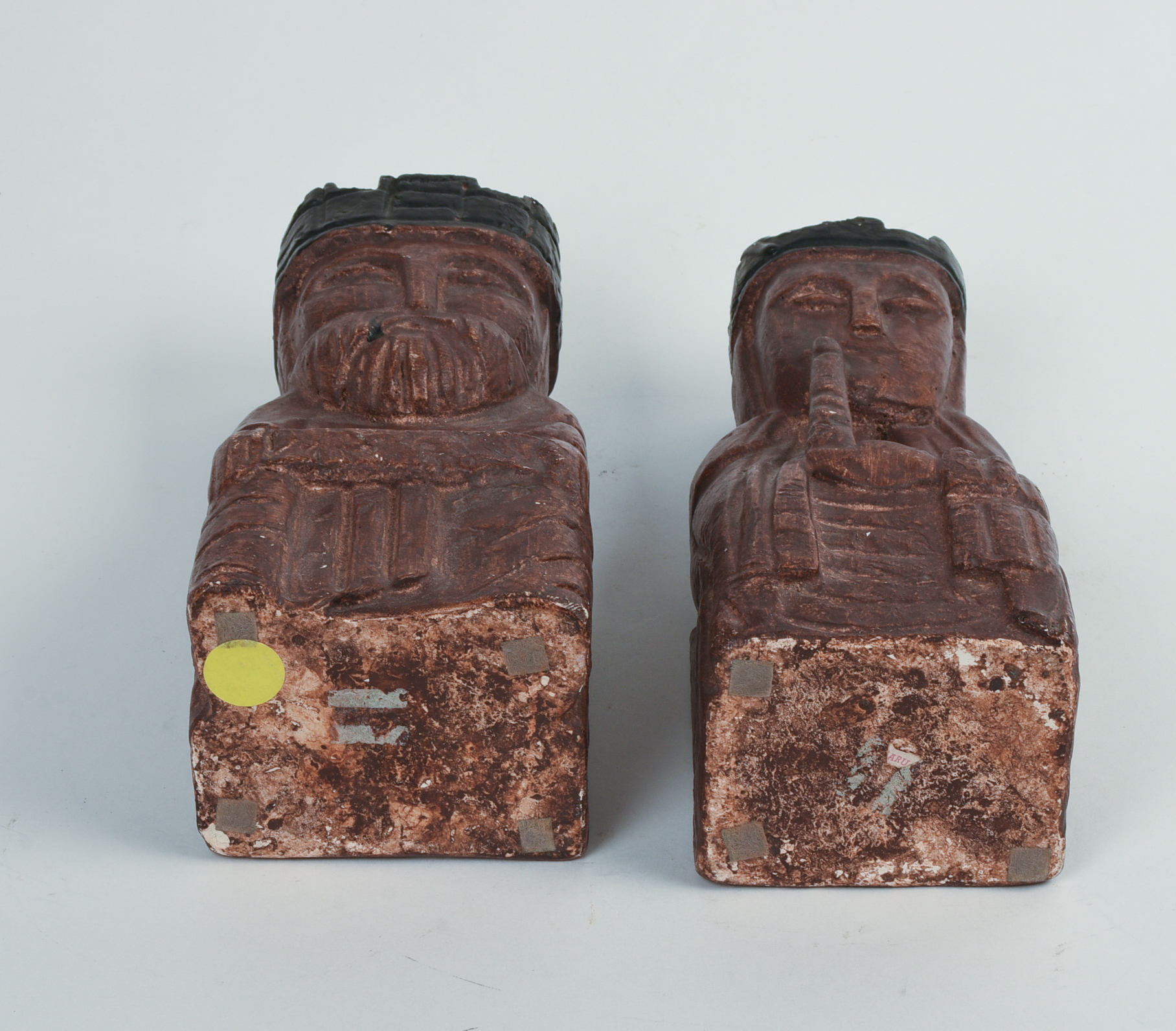 Large Ceramic King and Queen.