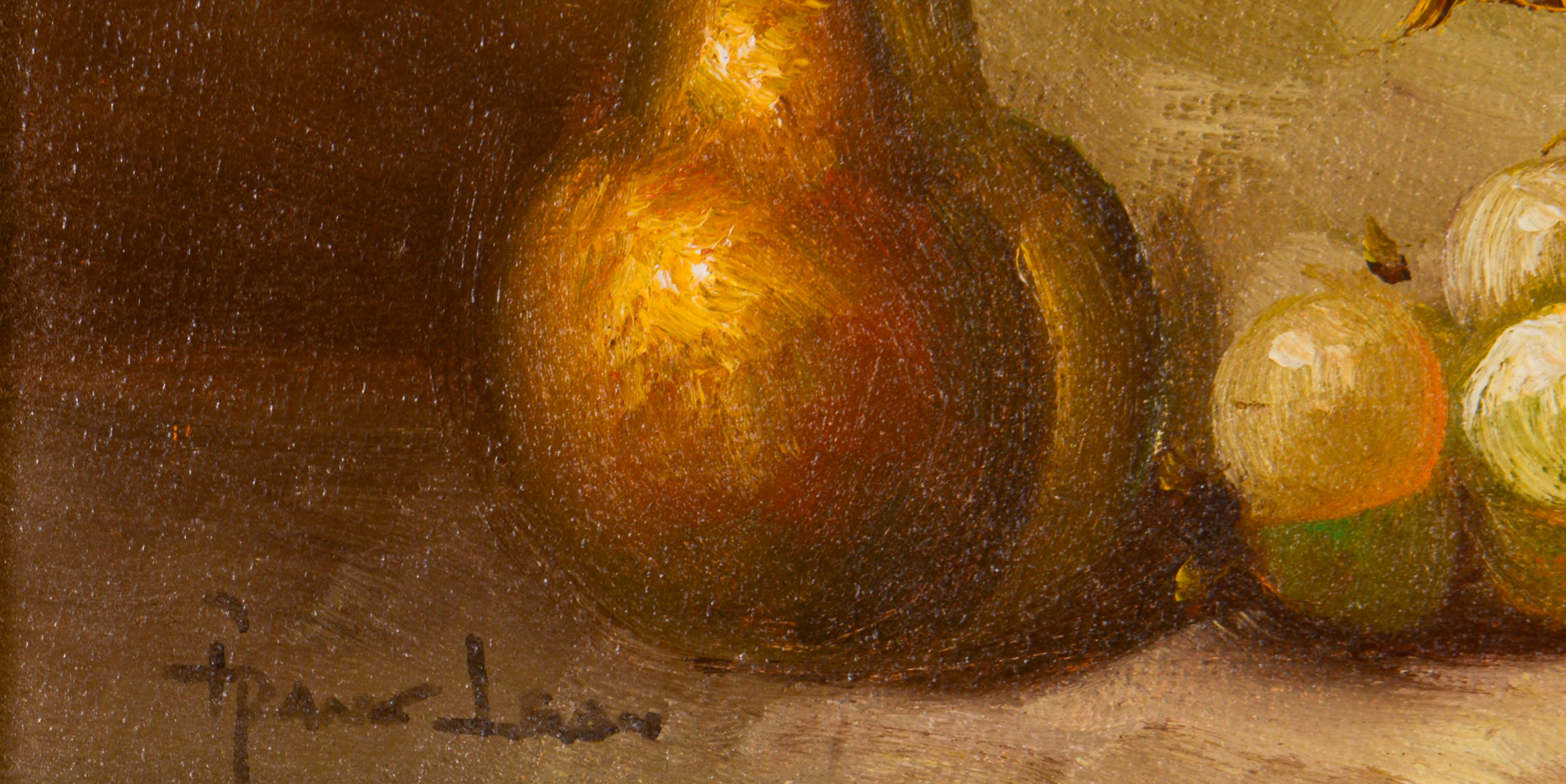 Frank Lean. Still Life With Fruit.