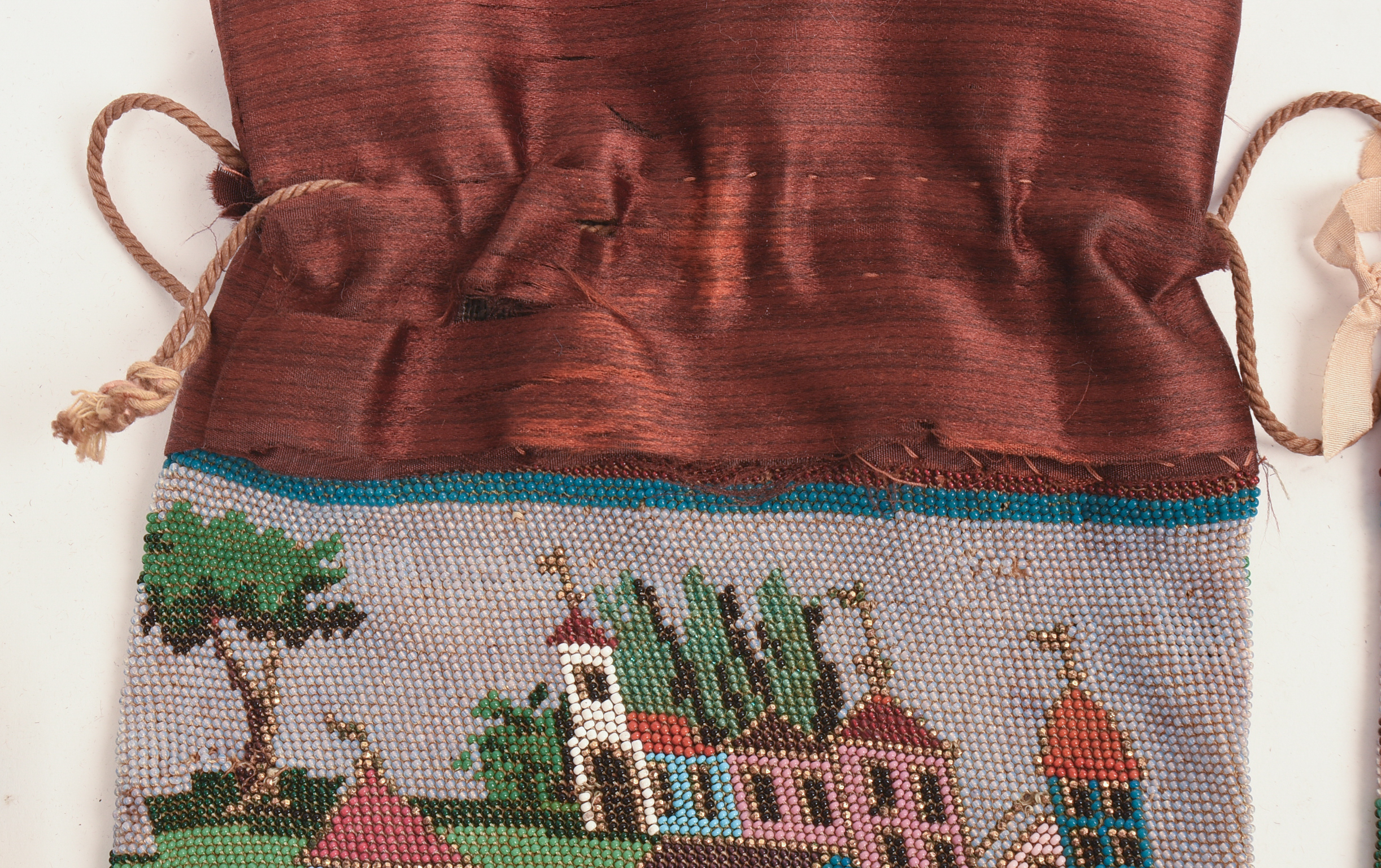Three 19th Century Beaded Bags.