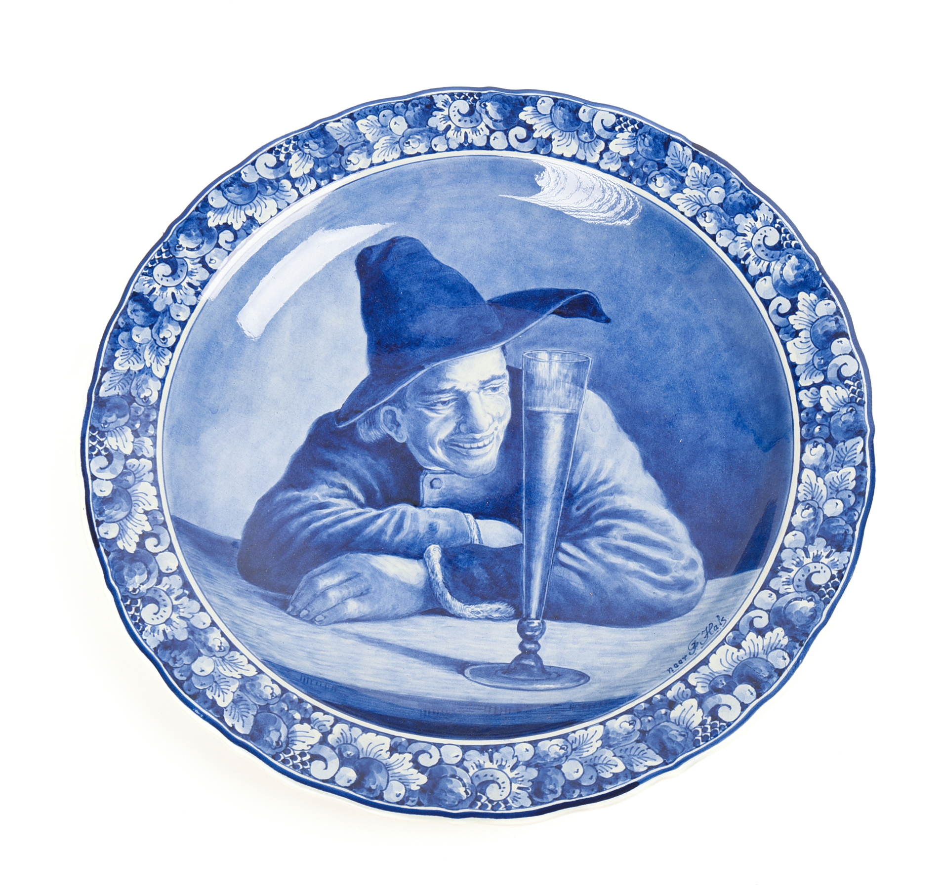 1953 Royal Delft Charger.