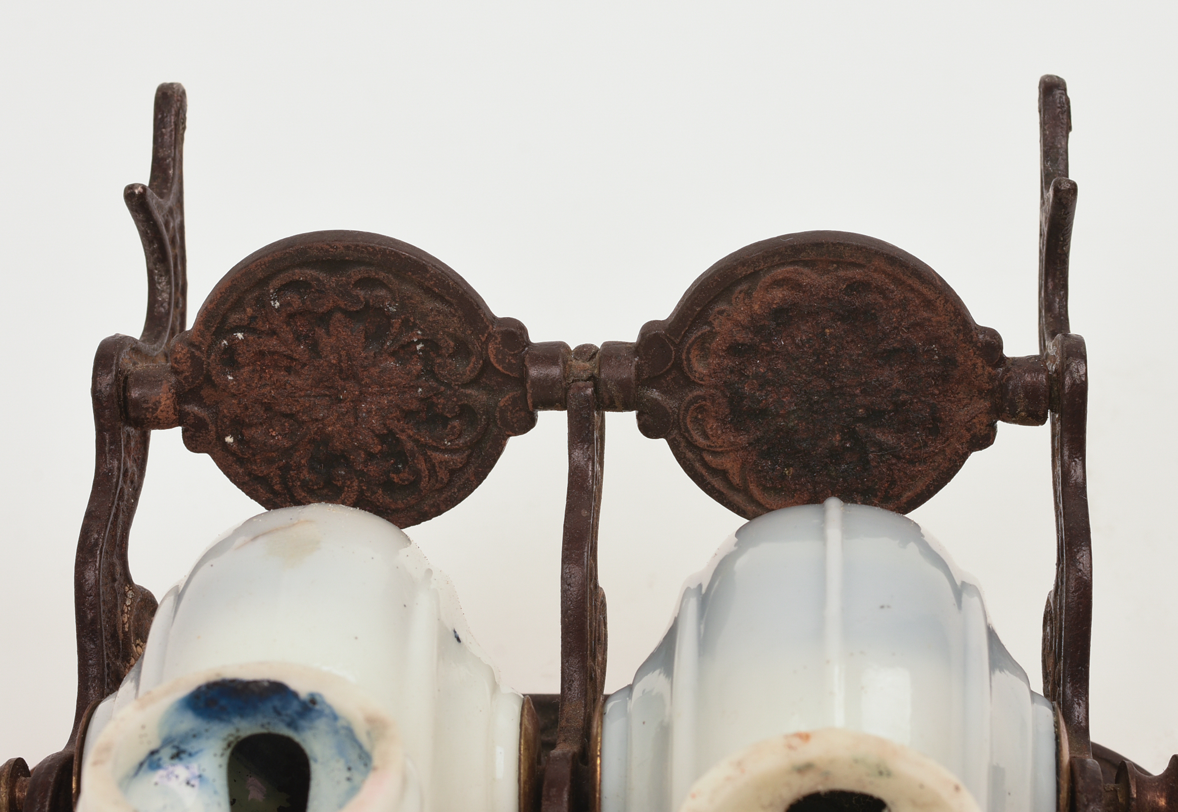 Victorian Double Snail Ink Well.