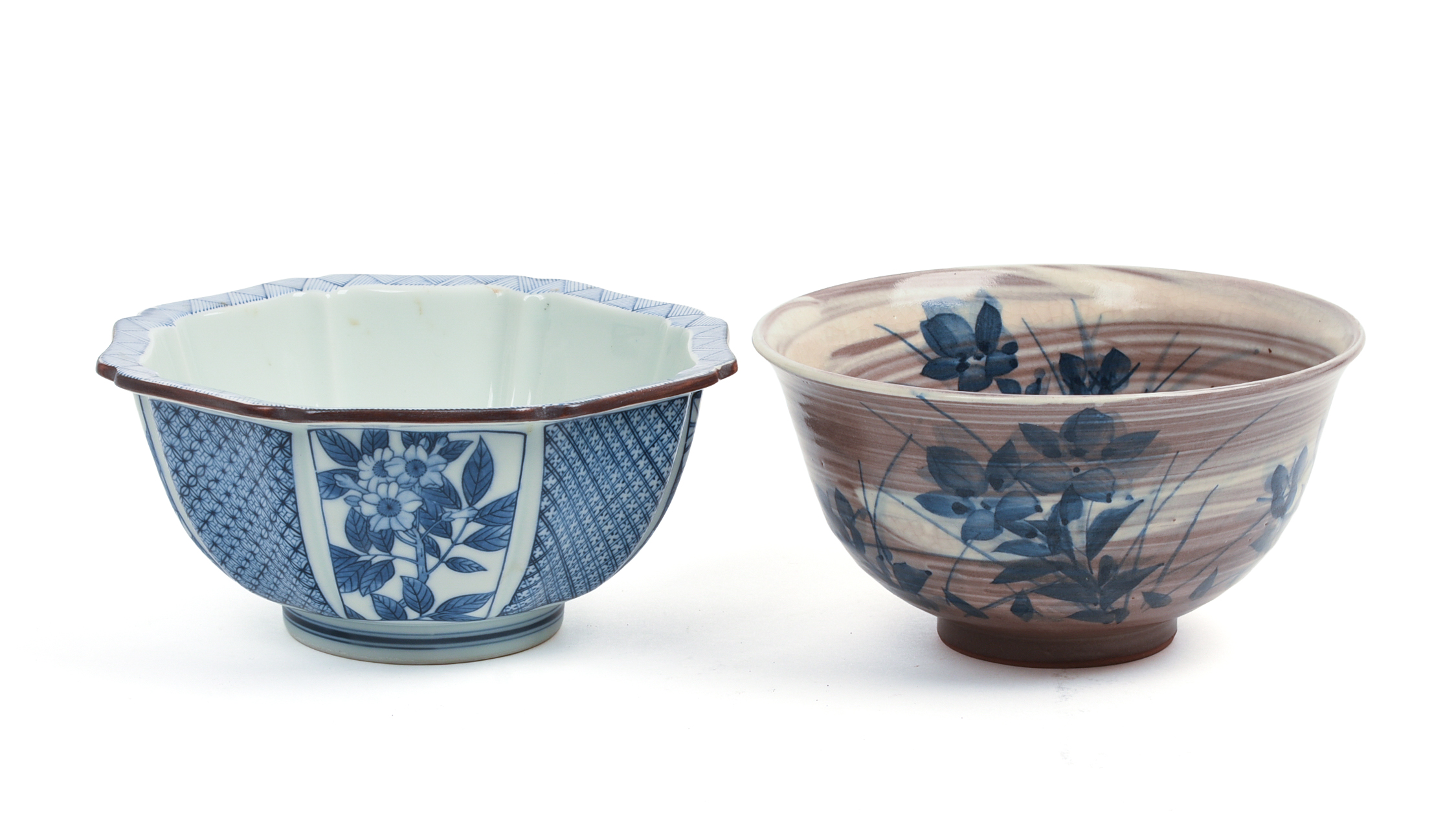 Two Japanese Studio Pottery Bowls.