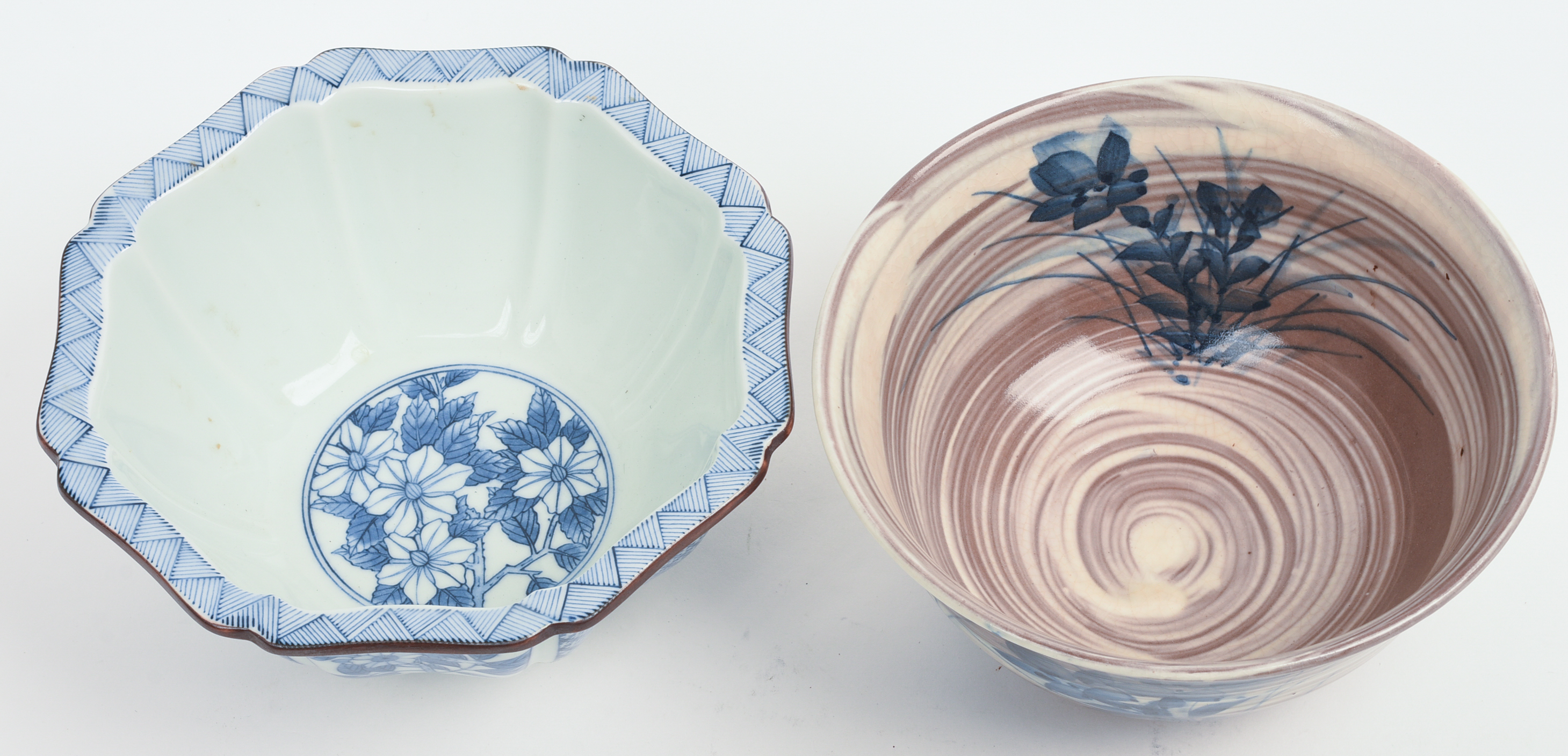 Two Japanese Studio Pottery Bowls.