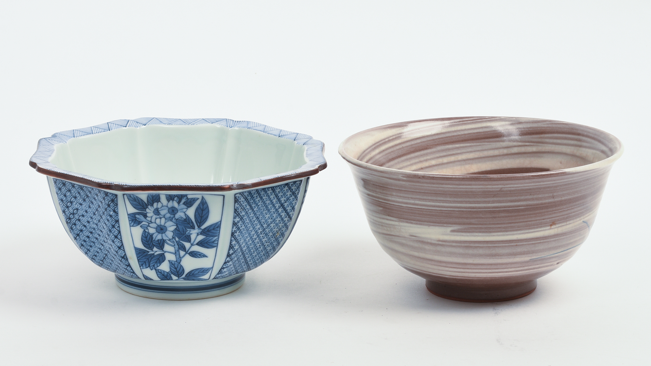 Two Japanese Studio Pottery Bowls.