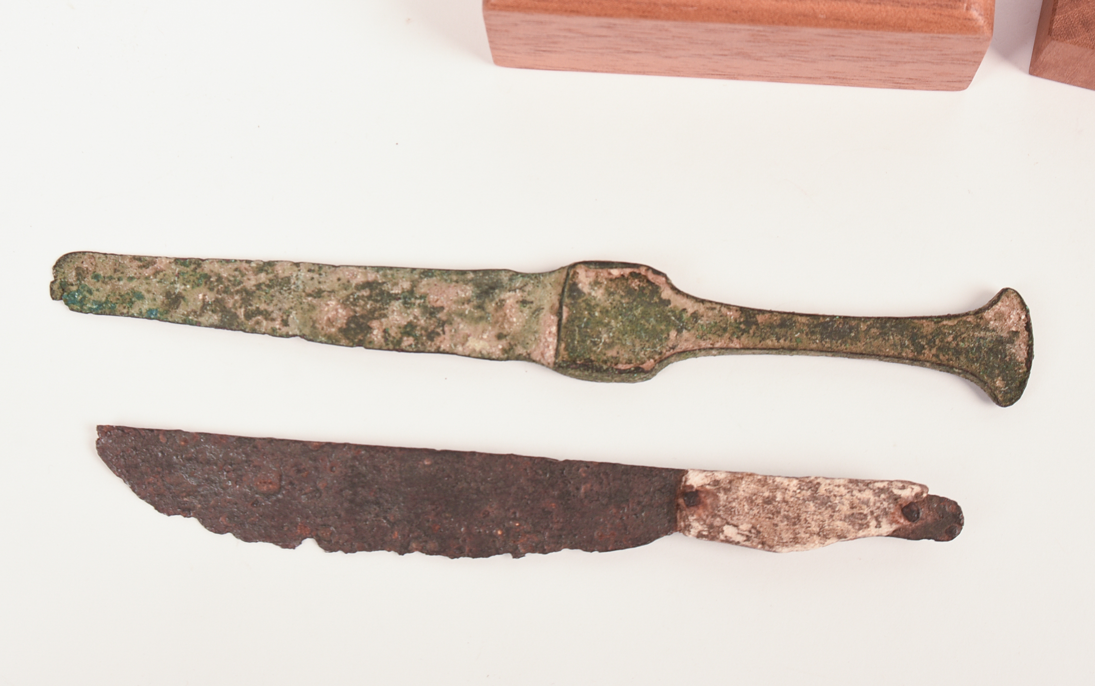Group of Early Spear Heads and Knives.