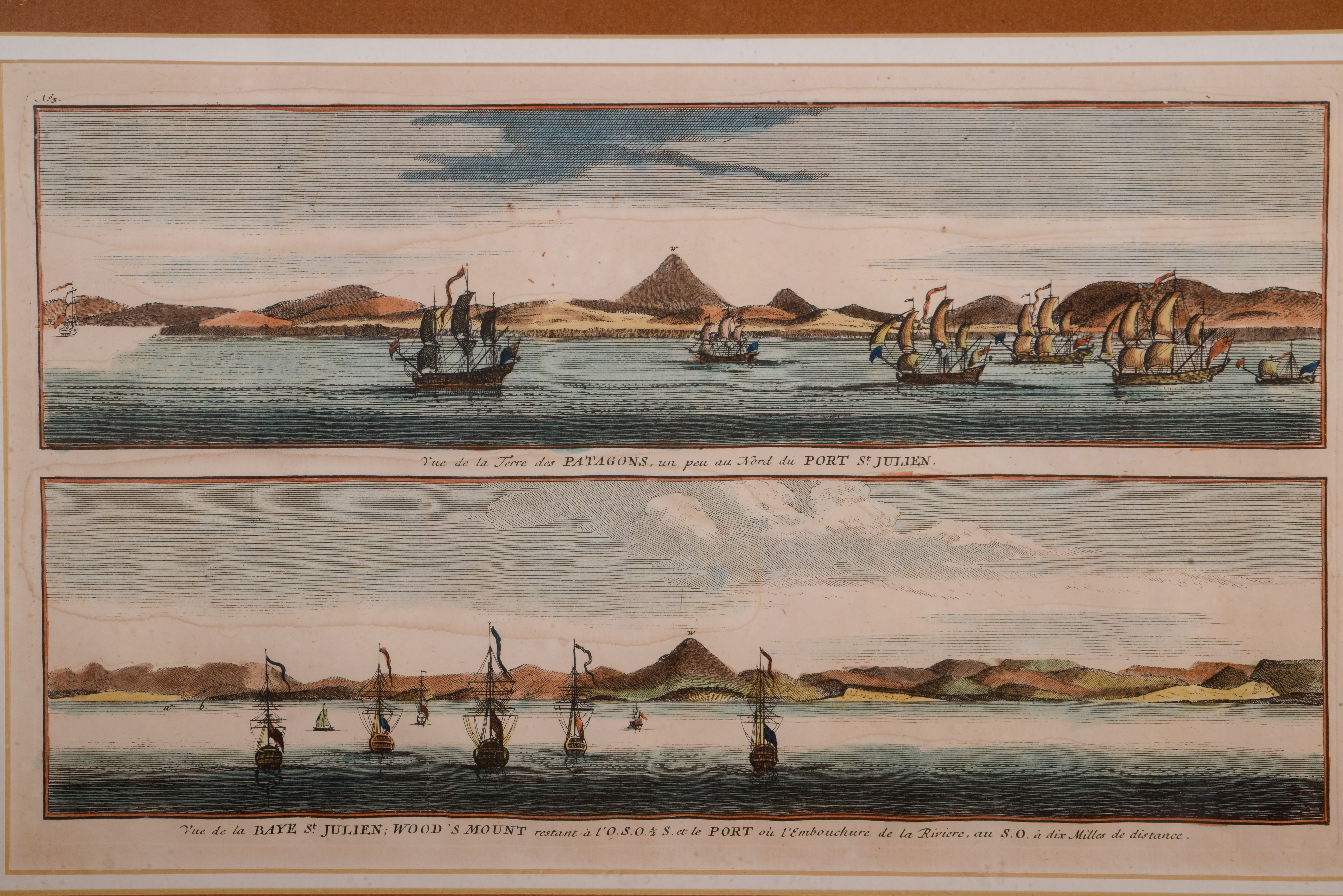 Port St. Julien Navigational Print.