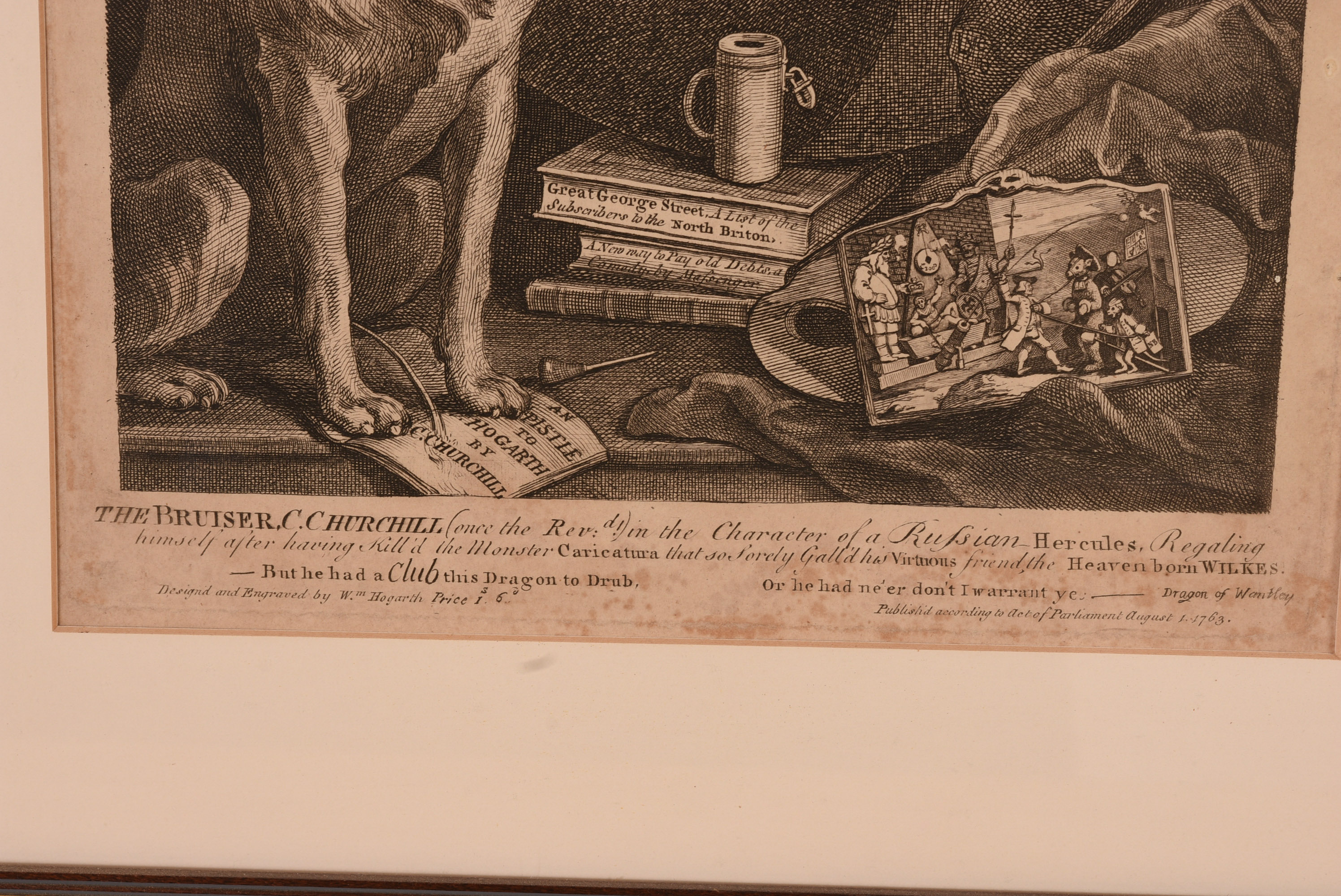 The Bruiser, After William Hogarth.