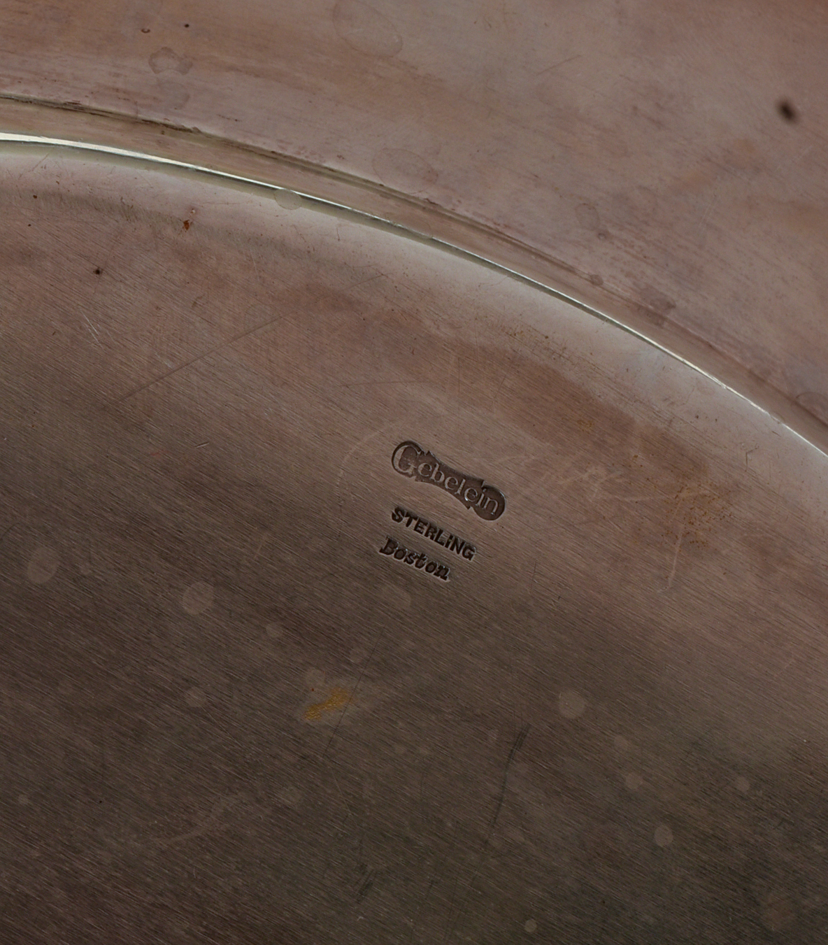 Gebelein Sterling Silver Sauce Boat and Understray.