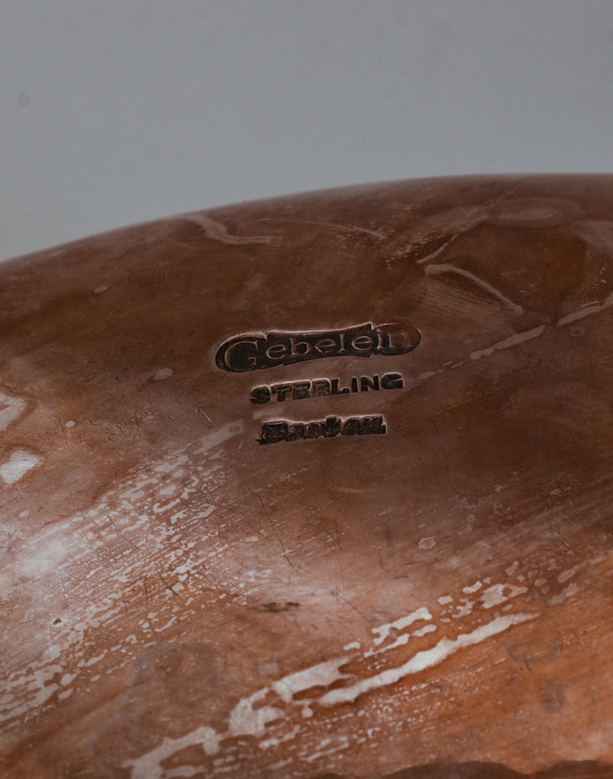 Gebelein Sterling Silver Sauce Boat and Understray.