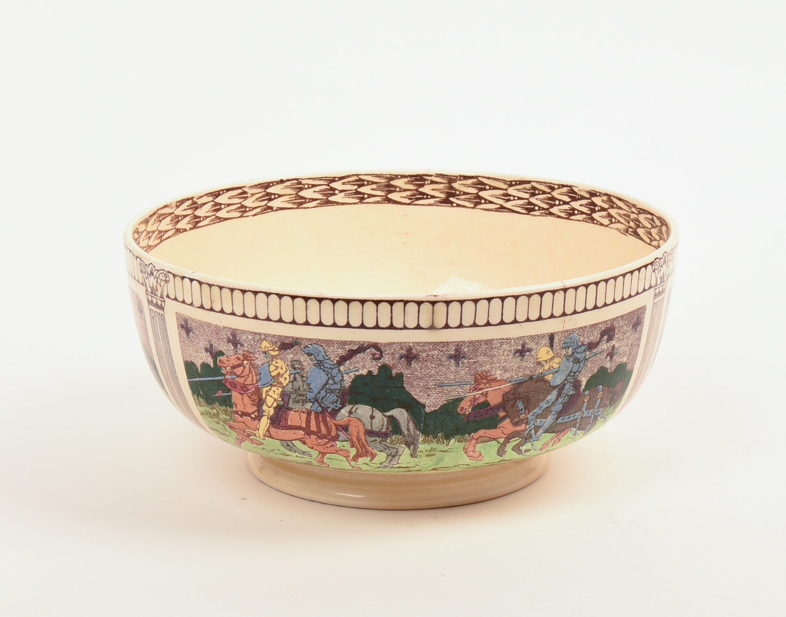 Royal Doulton Bowl With Knights.