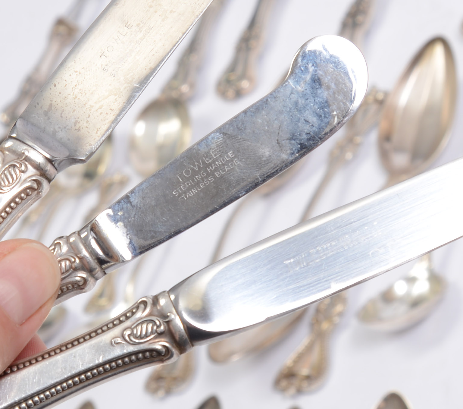 Towle Sterling Silver Flatware Service.