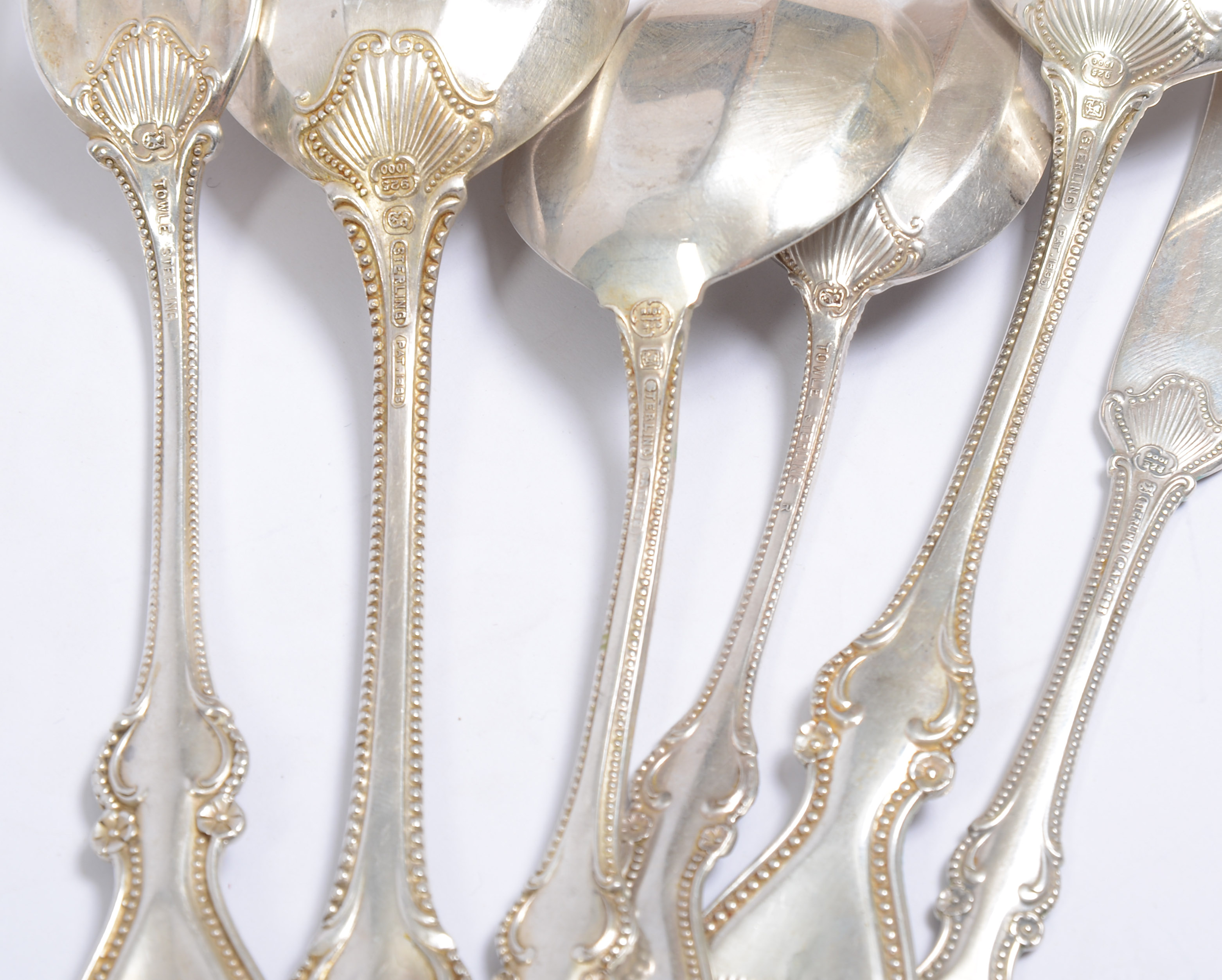 Towle Sterling Silver Flatware Service.